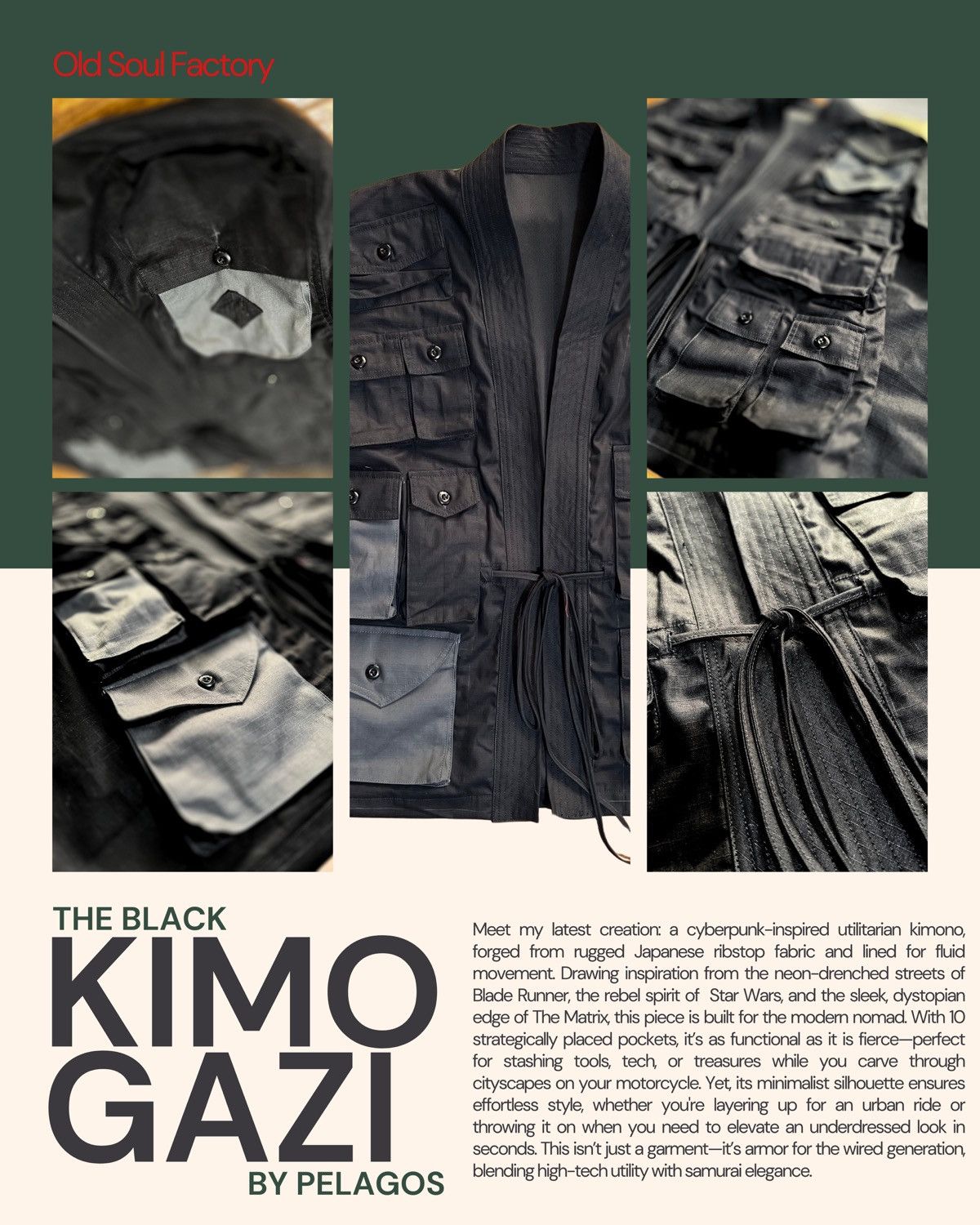 Japanese Brand Kimogazi Size US S / EU 44-46 / 1 - 1 Thumbnail