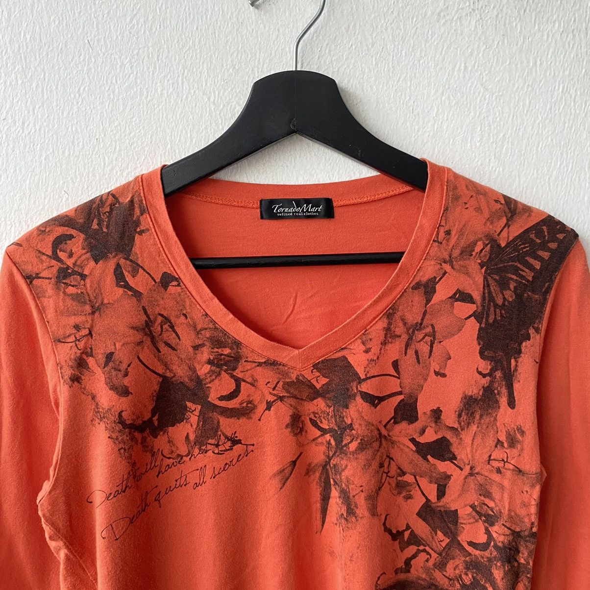If Six Was Nine × Le Grande Bleu (L.G.B.) × Tornado Mart Tornado Mart Affliction Butterfly Long Sleeve T Shirt Size US S / EU 44-46 / 1 - 3 Thumbnail