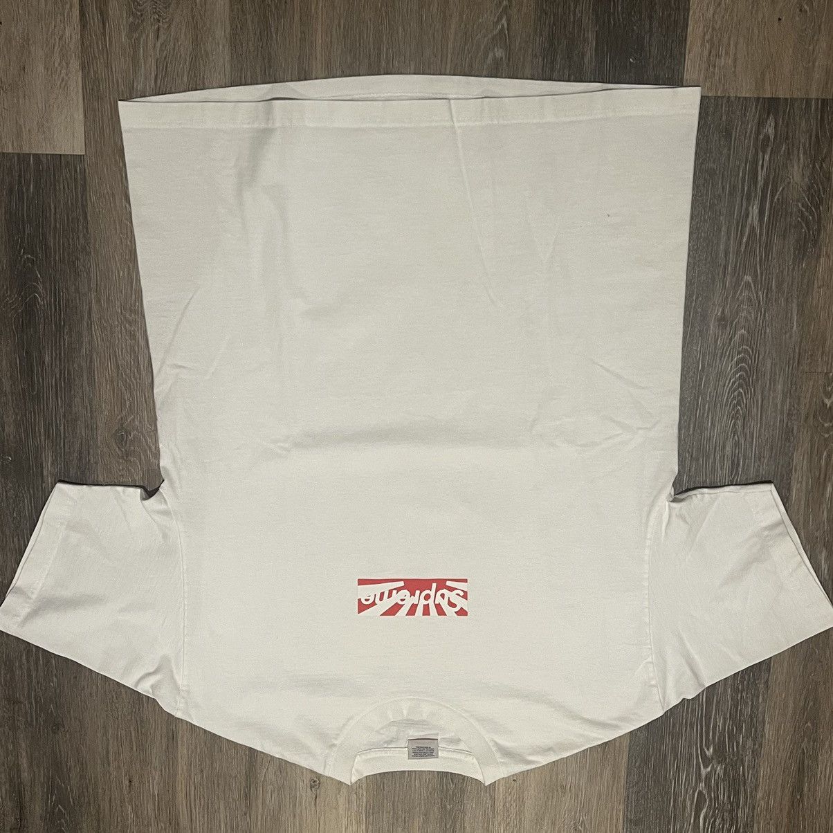 Supreme Supreme Japan Relief Box Logo Tee Rising sun bogo t shirt Size US XL / EU 56 / 4 - 20 Thumbnail