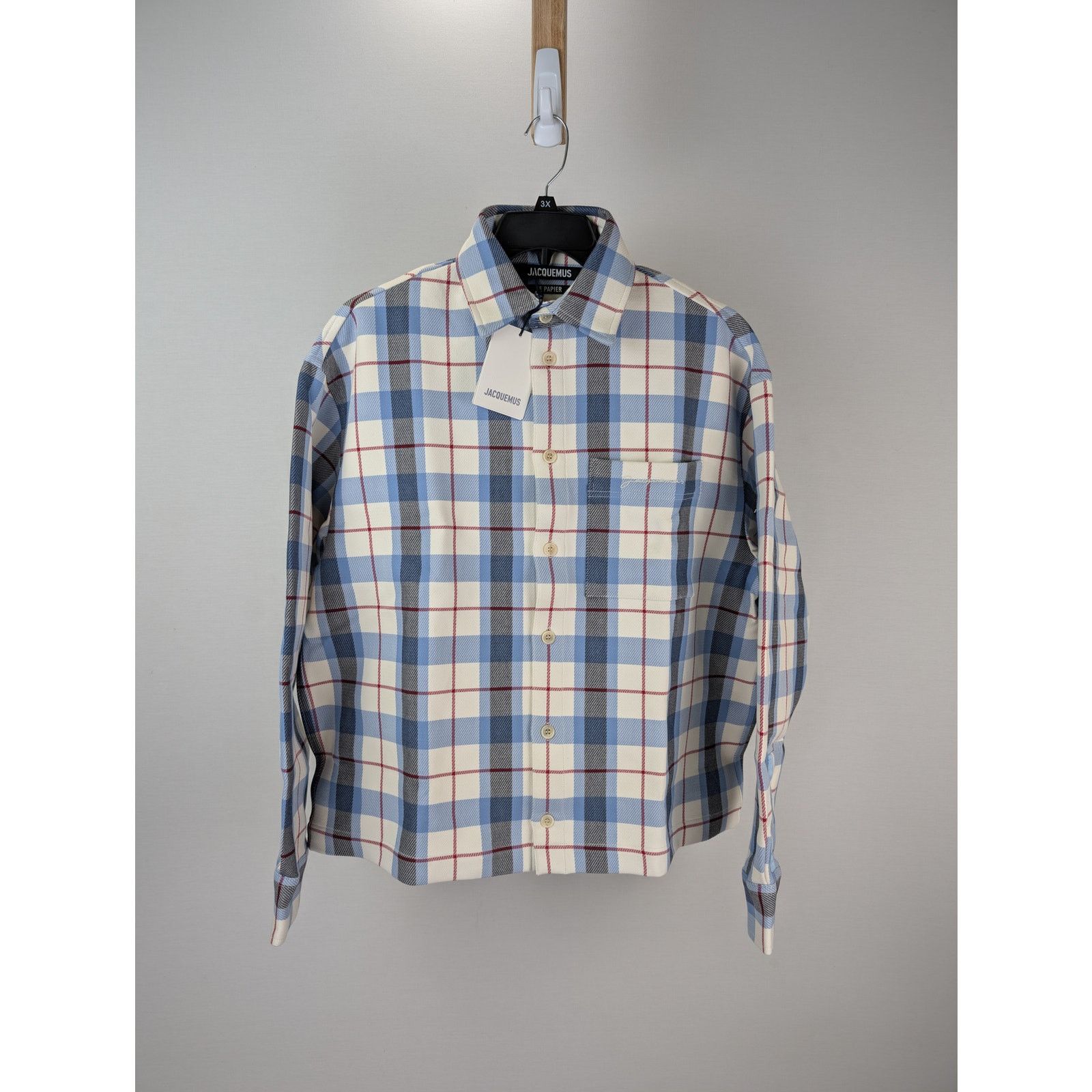 Jacquemus o1rshd1 LA Chemise Button up Shirt in Multicolor Size US M / EU 48-50 / 2 - 1 Thumbnail