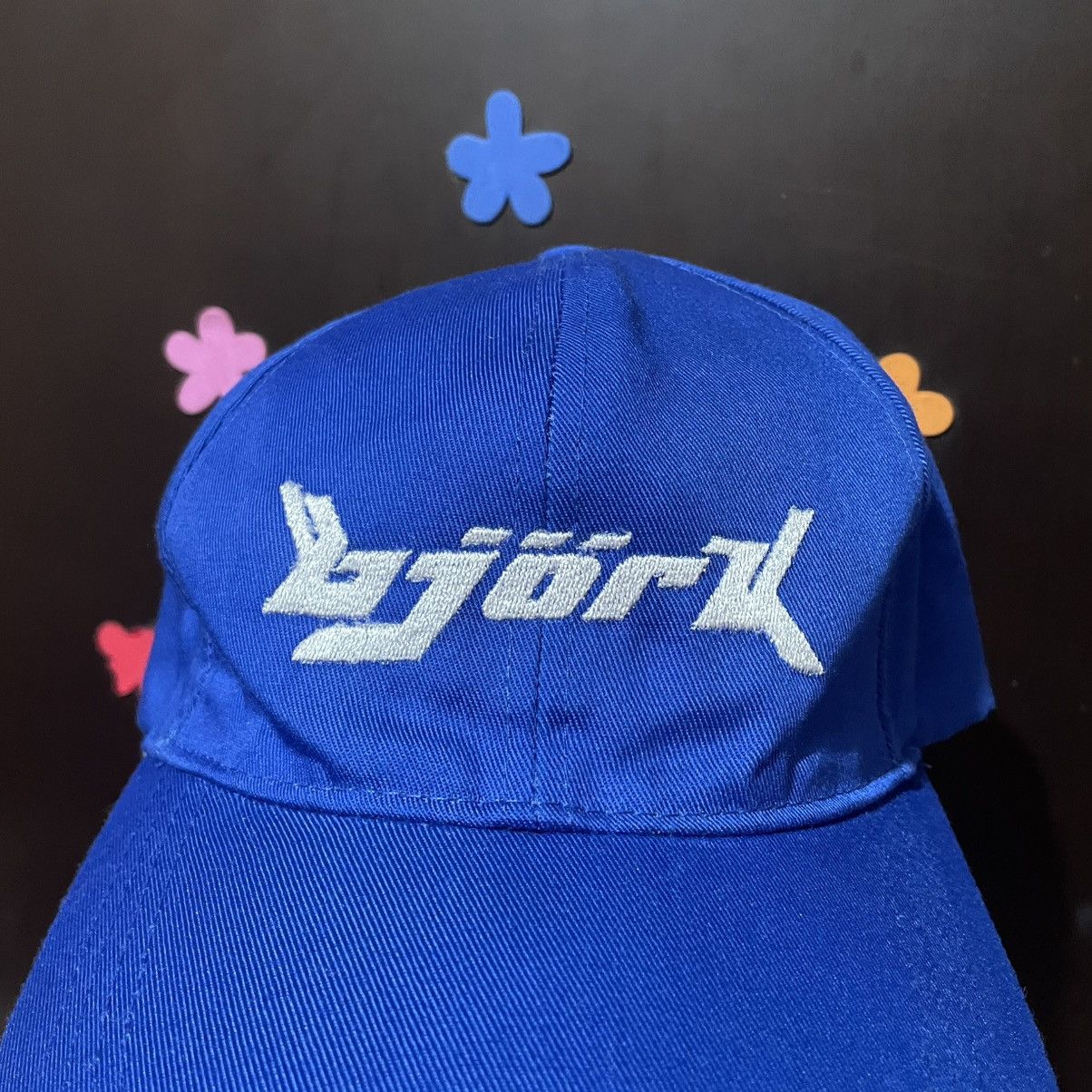 Band Tees Bjork Space Age Hat Cap Vintage Size ONE SIZE - 2 Thumbnail