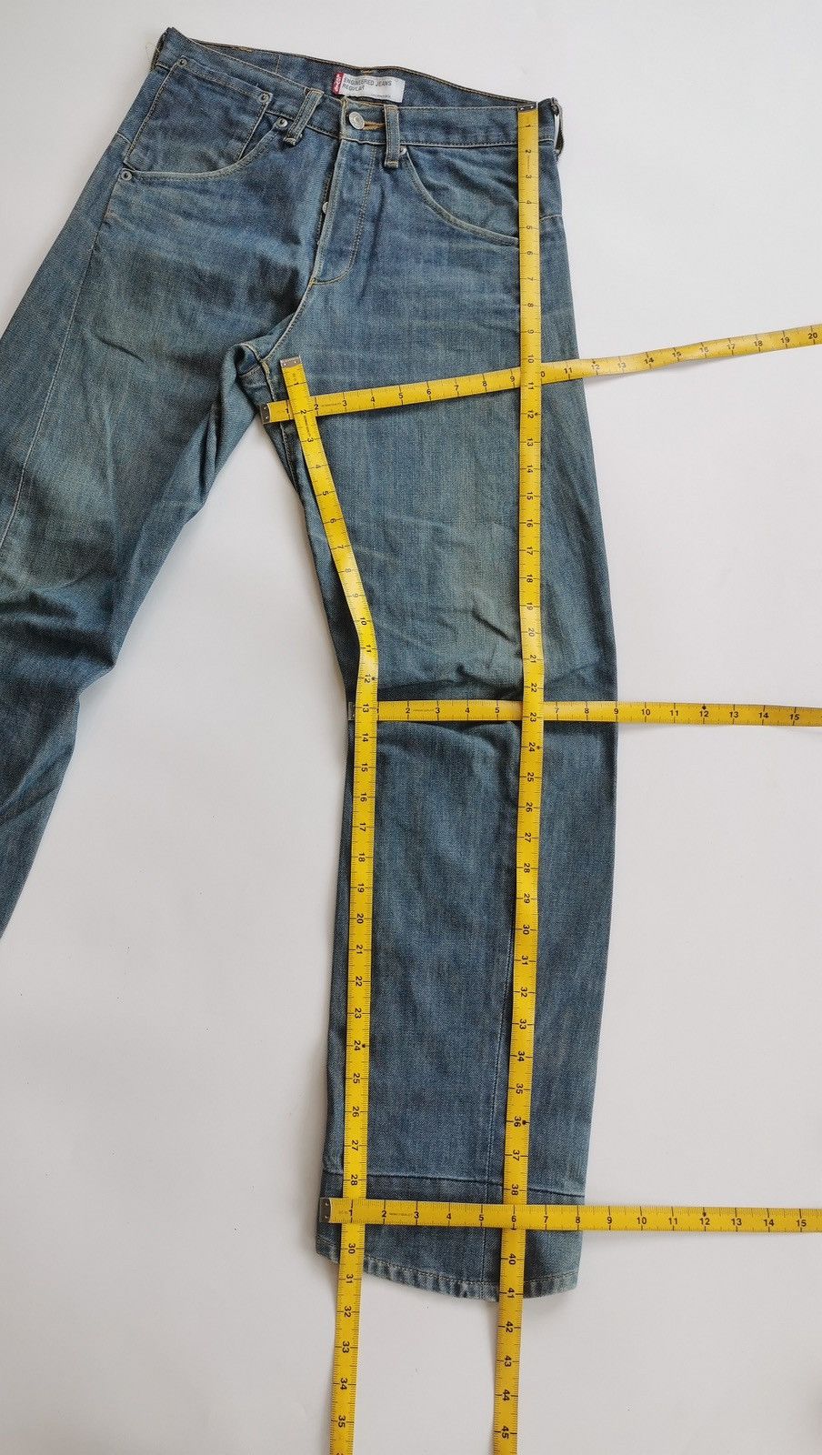 Levi's Vintage Levis Engineered Regular Blue Jeans Size US 29 - 12 Thumbnail