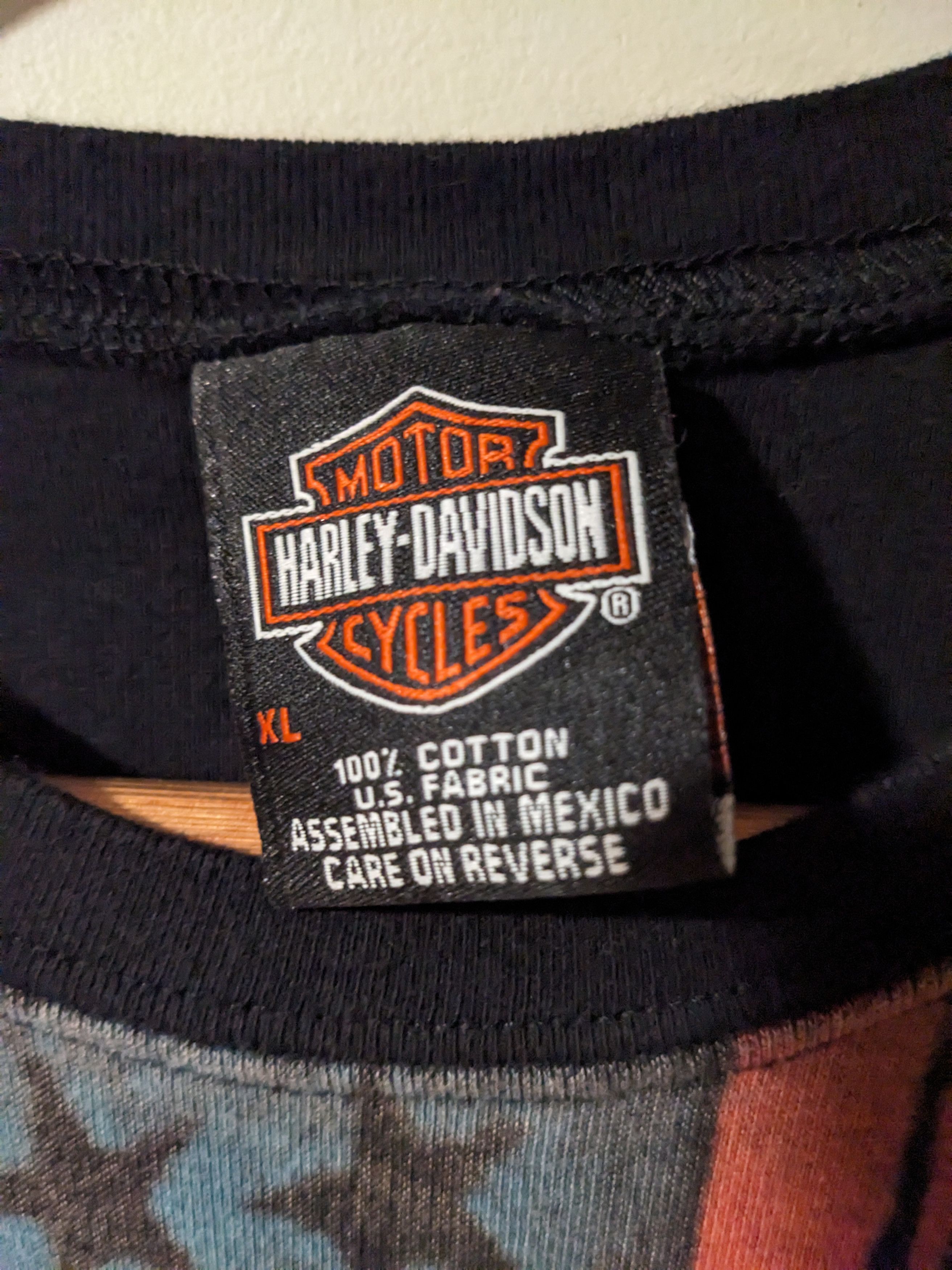 Harley Davidson × Vintage Vintage 2005 Harley Davidson Statue of Liberty Sleeveless Size XL / US 12-14 / IT 48-50 - 3 Thumbnail