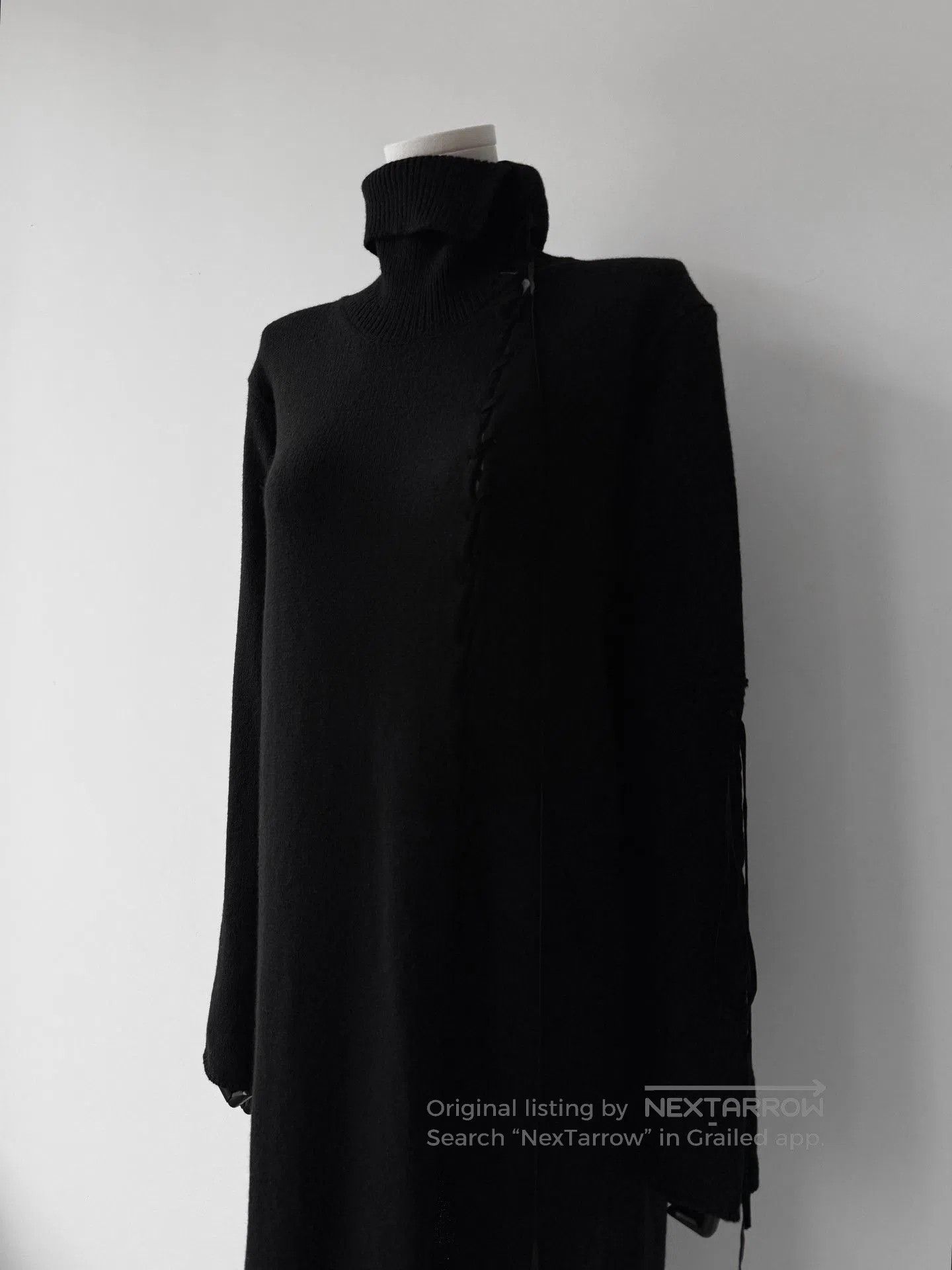 Yohji Yamamoto Yohji Yamamoto 18AW Leather Cord Sweater. Size M / US 6-8 / IT 42-44 - 6 Thumbnail