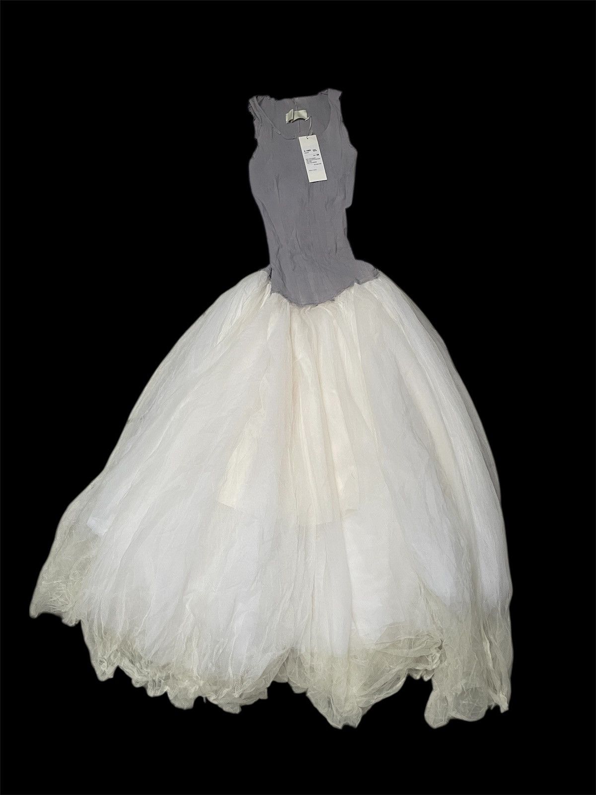 Marc Le Bihan Marc Le Bihan Layered Silk Sleeveless Dress 21902 Size XS / US 0-2 / IT 36-38 - 2 Thumbnail