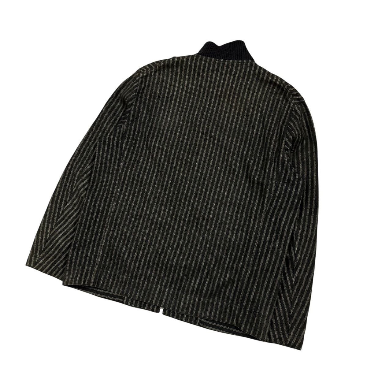 United Arrows Vtg🔥Green Label Relaxing United Arrows Striped Denim Jacket Size US L / EU 52-54 / 3 - 15 Thumbnail