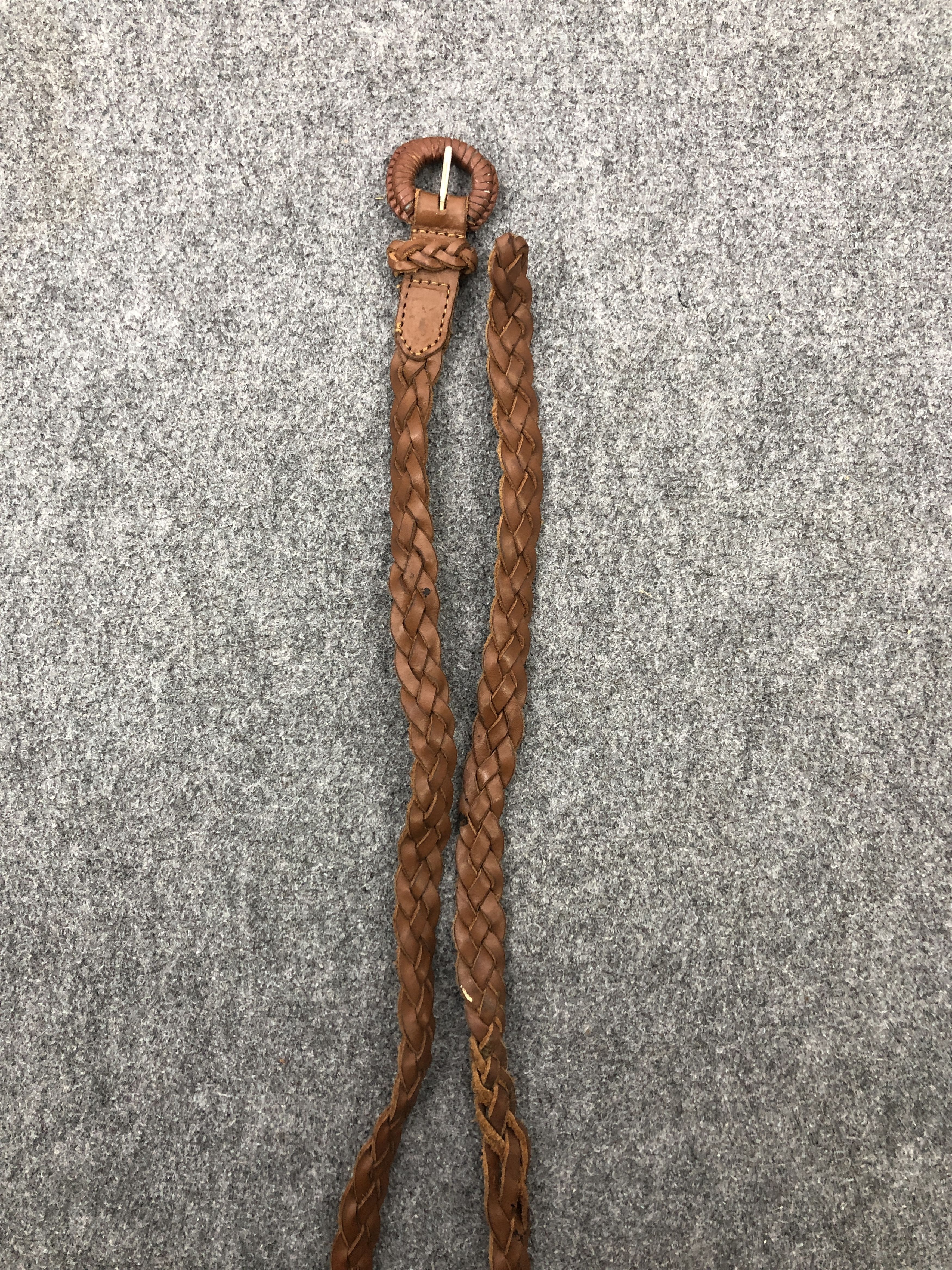 Japanese Brand × Vintage Vintage 70s Japanese Brand Braided Women Belt B0006 Size ONE SIZE - 5 Thumbnail