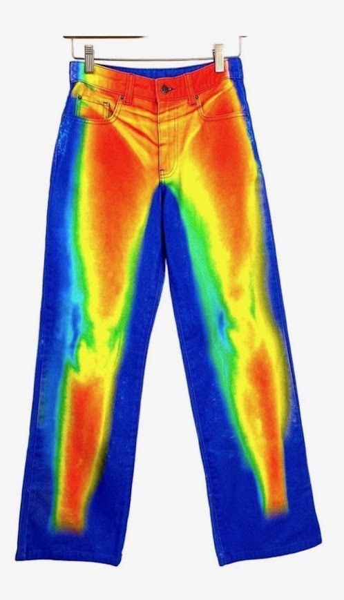 Jaded London Jaded London Thermal Heat Map Jeans - Size [Size] Size 34" / US 12 / IT 48 - 1 Thumbnail