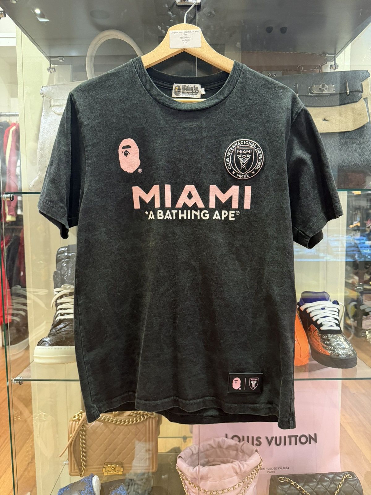 Bape BAPE x Inter Miami CF Camo Tee White | Grailed