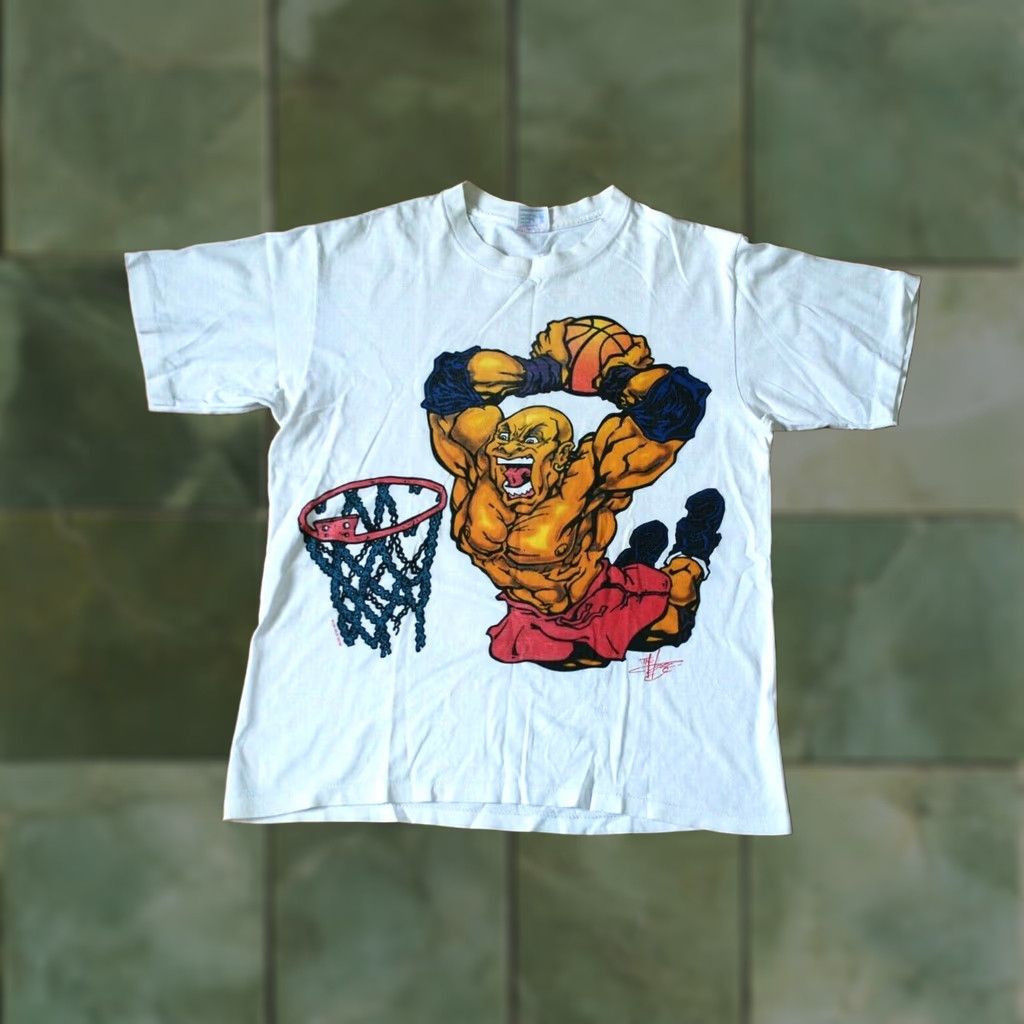 Vintage VINTAGE SOF TEE 1994 T-SHIRT JUST DID IT MADE IN THE USA SINGLE STITCH Shirt Mens Large White Softee Size US L / EU 52-54 / 3 - 1 Thumbnail