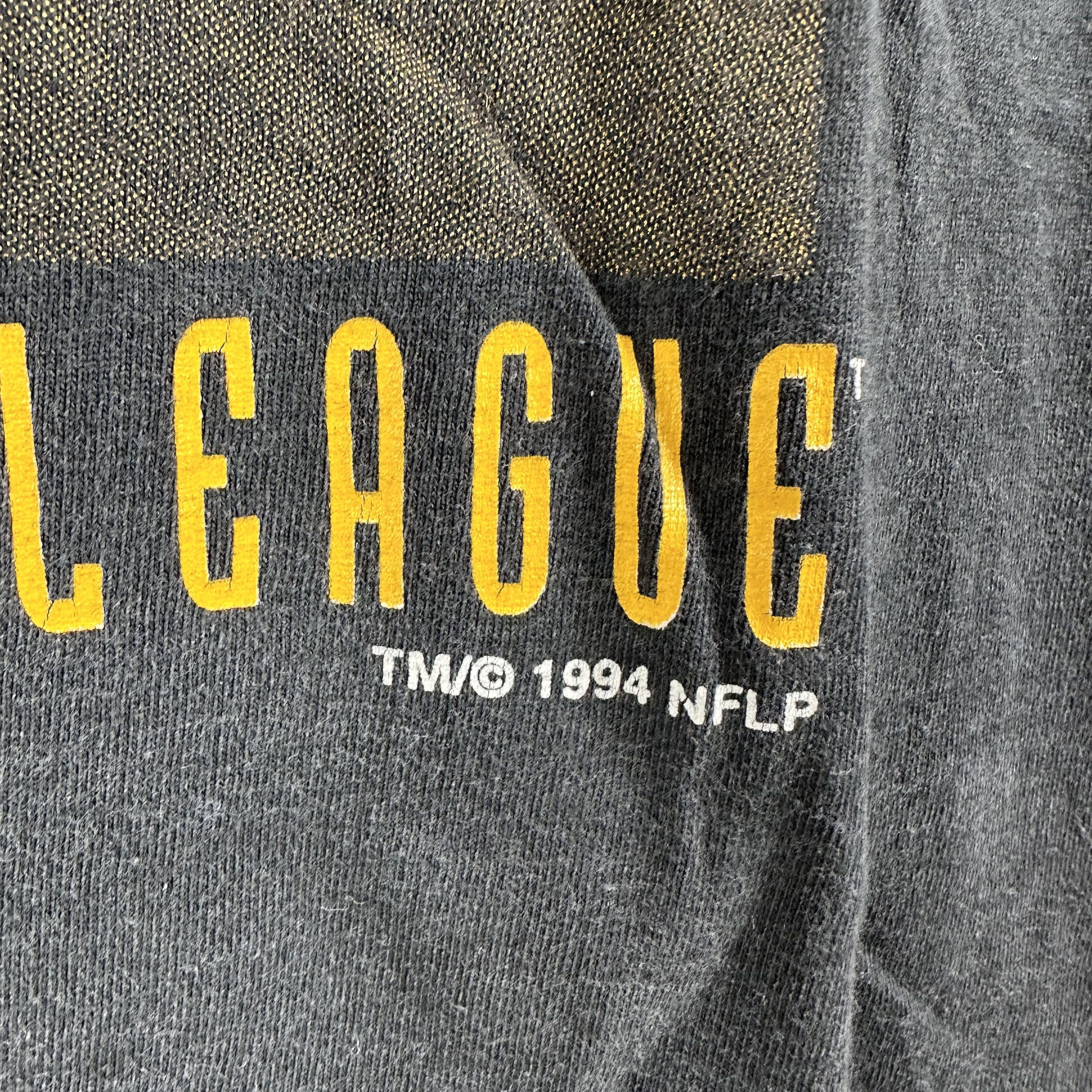 Vintage 1994 Pittsburgh Steelers Football NFL Single Stitch T-Shirt Size US M / EU 48-50 / 2 - 4 Thumbnail