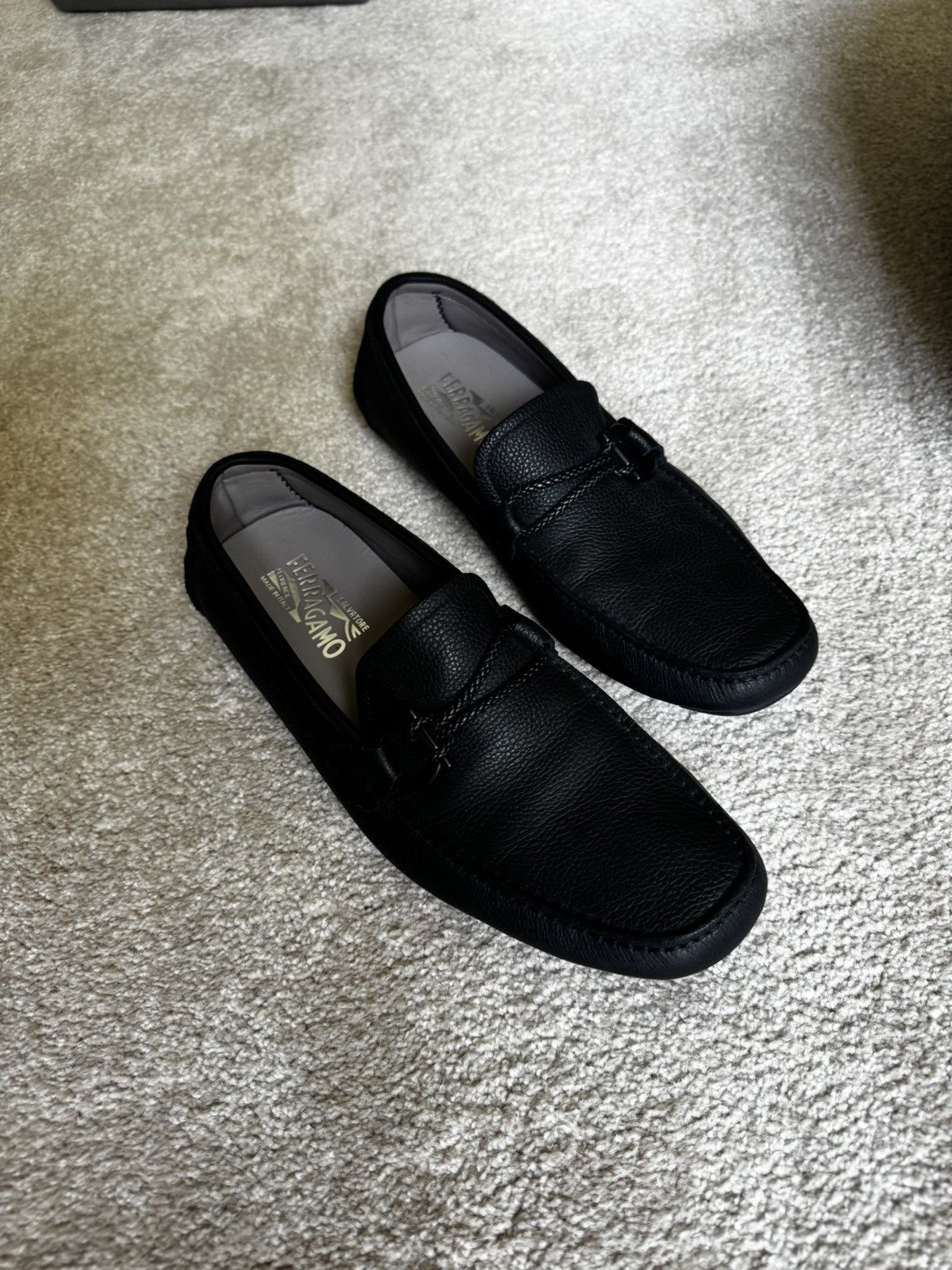 Salvatore Ferragamo Salvator Ferragamo Driver with Gancini ornament Size US 10 / EU 43 - 3 Thumbnail