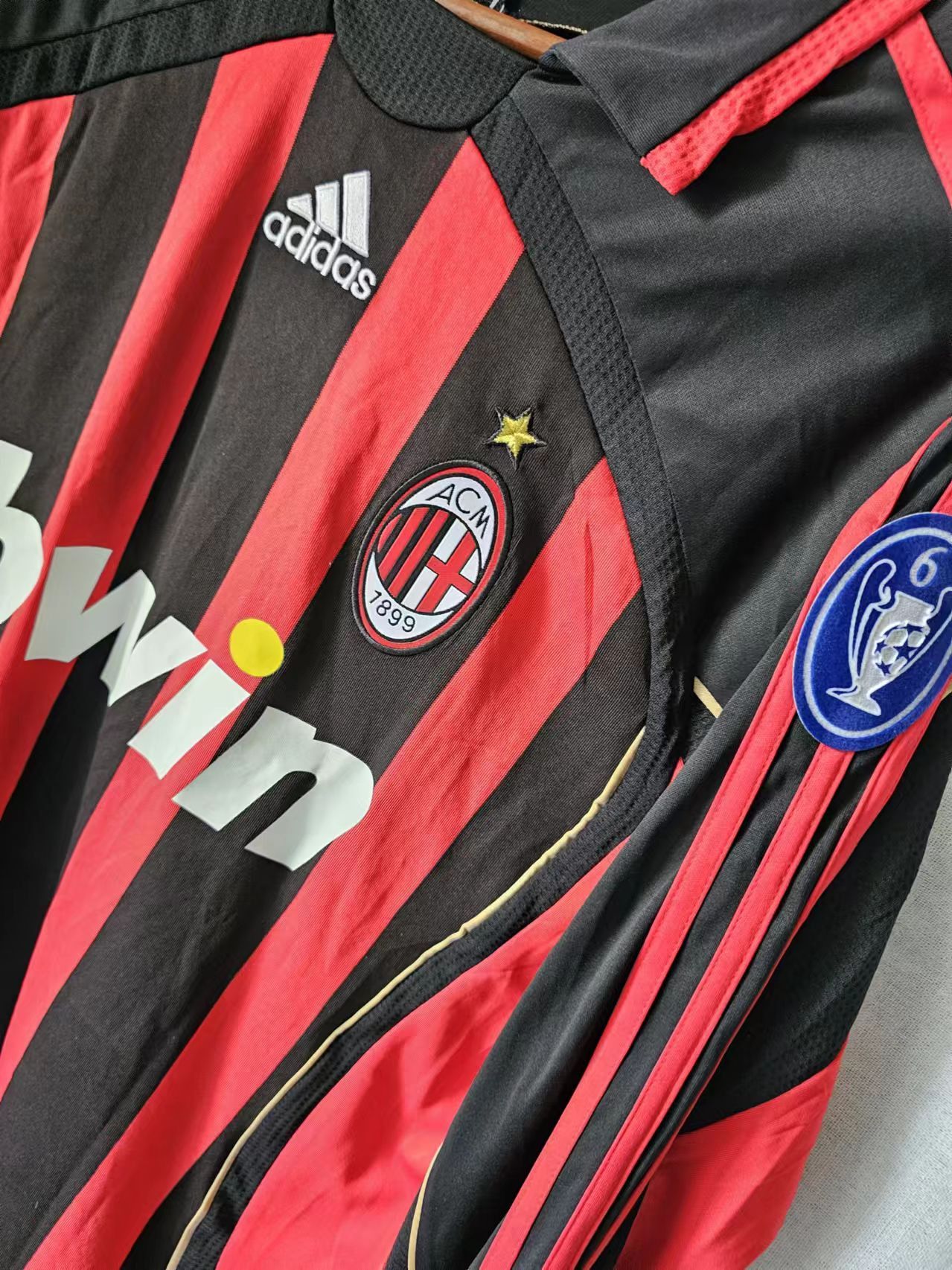 Other 2006 07 AC Milan #22 Kaka Jersey Home Size US L / EU 52-54 / 3 - 3 Thumbnail