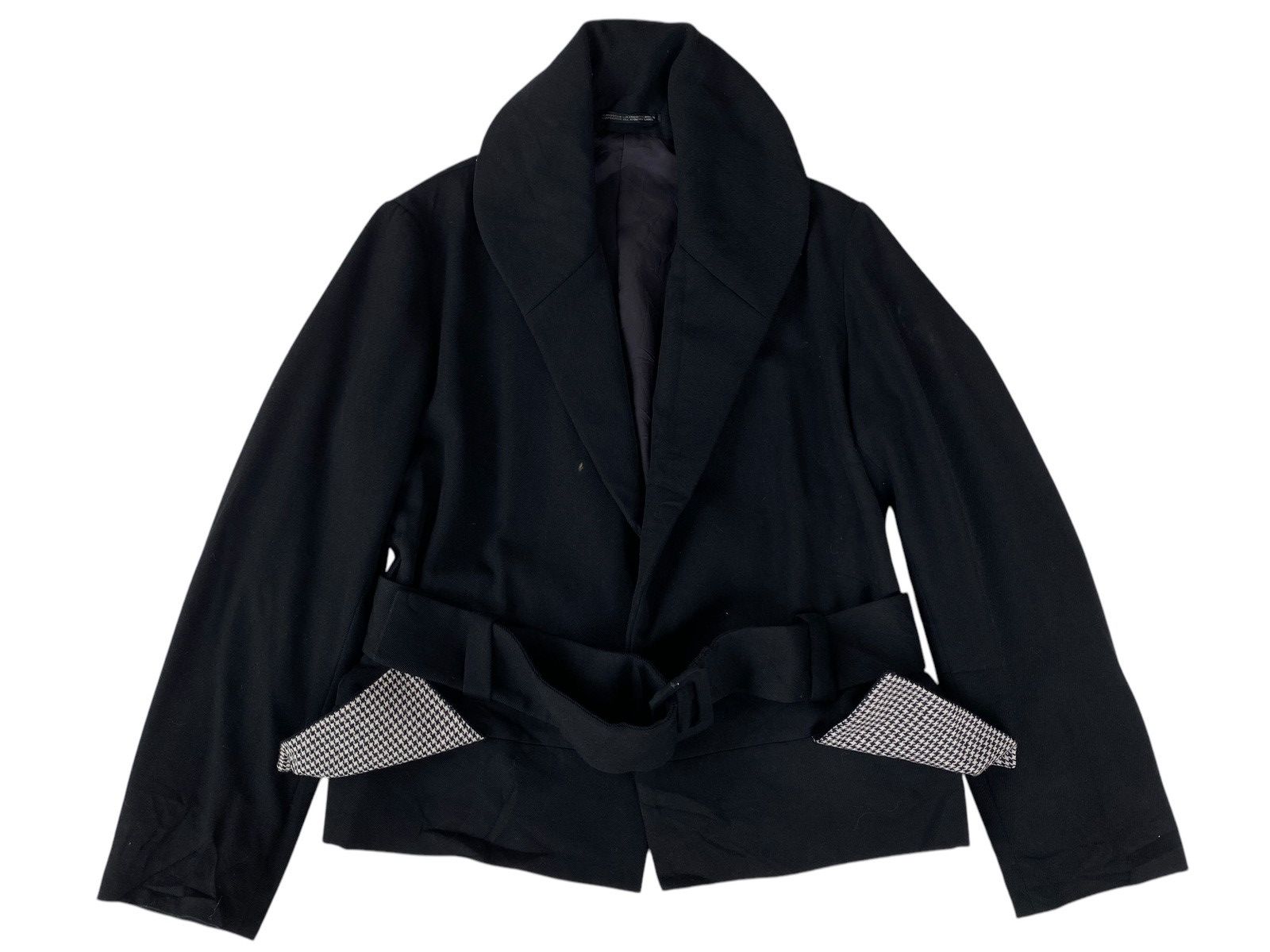 Yohji Yamamoto Yohji Yamamoto Laine Wool Jacket Size M / US 6-8 / IT 42-44 - 2 Thumbnail