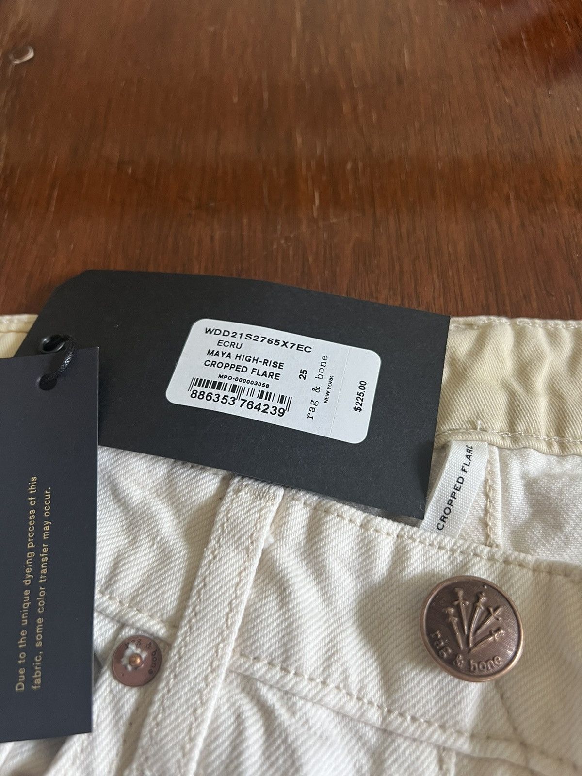 Rag & Bone Rag & Bone - Maya High Rise Cropped Flare - 25 Size 25" / US 0 / IT 36 - 5 Thumbnail