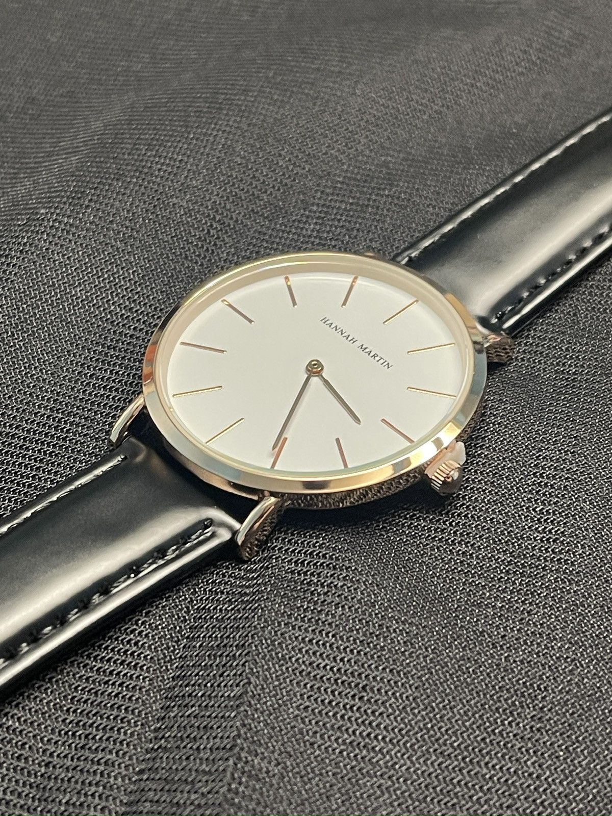 Designer Minimalist Fashion Luxury Watch StainlessSteel RoseGold 40mm Size ONE SIZE - 4 Thumbnail