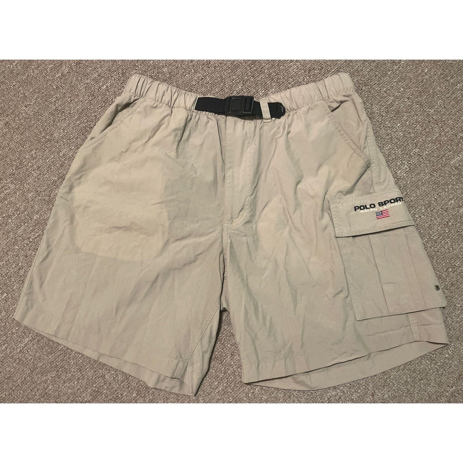 Polo Ralph Lauren Vintage 90s Mens Medium POLO SPORT RALPH LAUREN 7” Water Rep Size US 32 / EU 48 - 2 Thumbnail