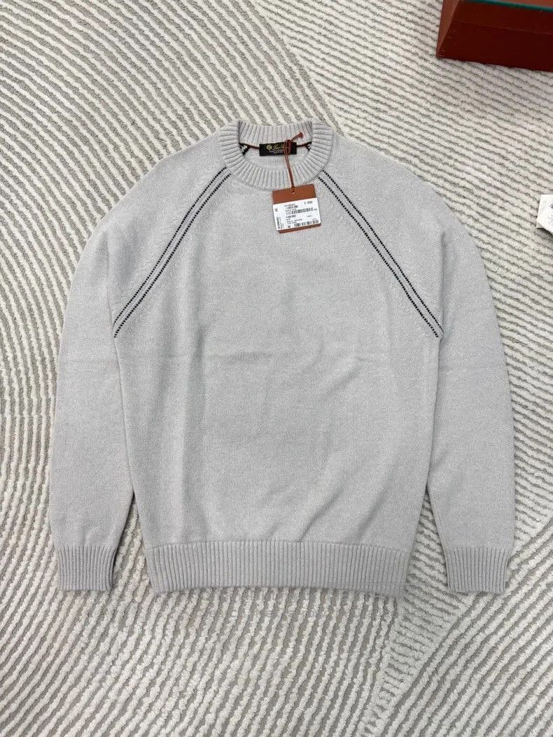 Loro Piana Loro Piana Men's Cashmere Crewneck Sweater. Size US S / EU 44-46 / 1 - 1 Thumbnail