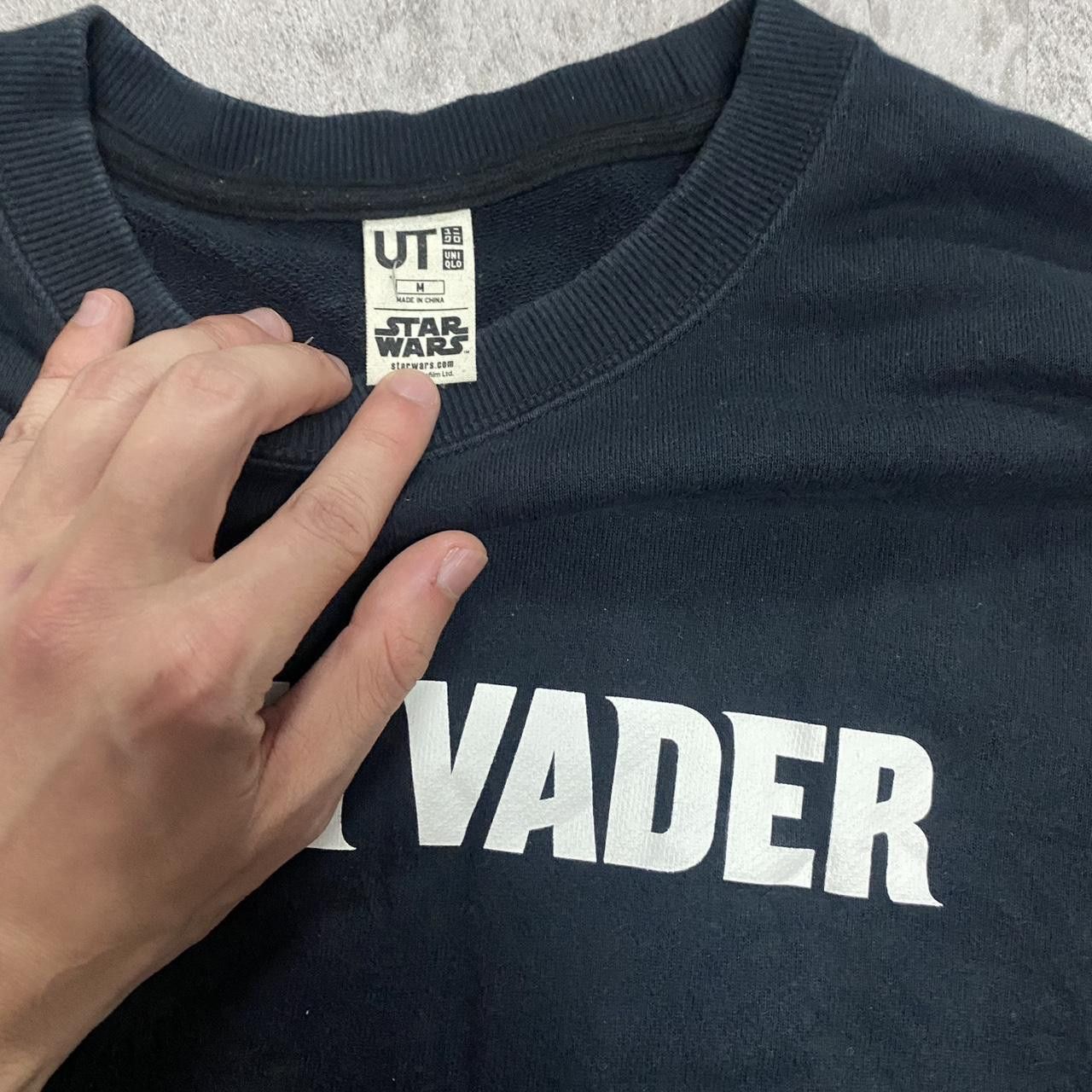 Star Wars Navy and white Uniqlo x Star Wars Vintage Retro 90s Size US M / EU 48-50 / 2 - 4 Thumbnail