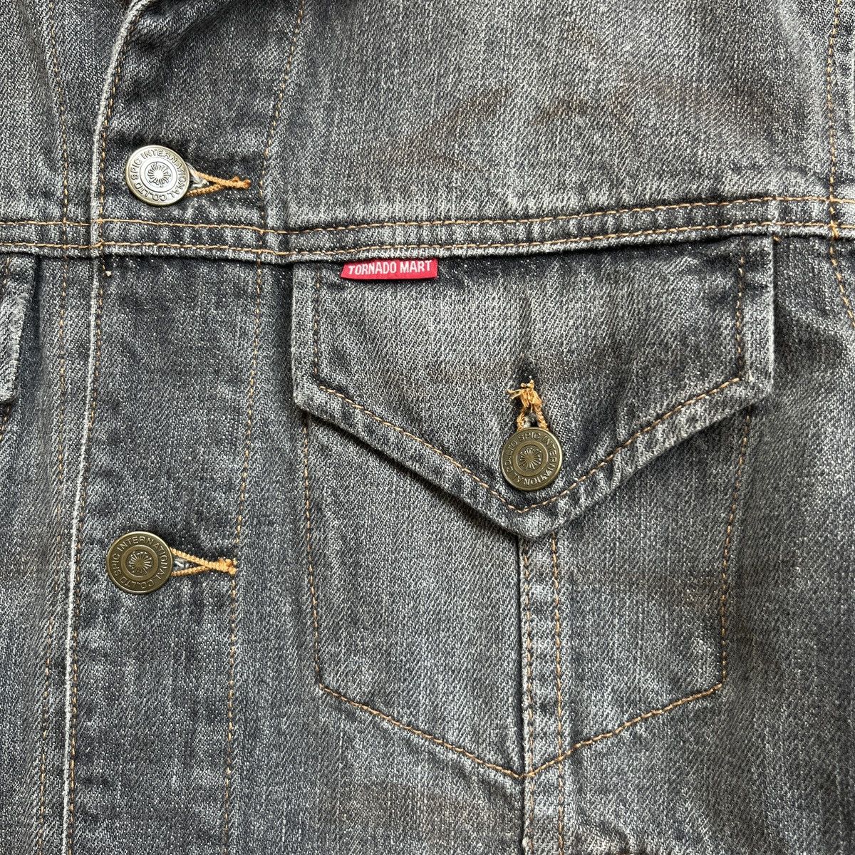 Tornado Mart TORNADO MART x JAPANESE BRAND TRUCKER JACKET Size US M / EU 48-50 / 2 - 2 Thumbnail