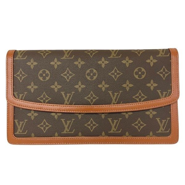 Louis Vuitton Louis Vuitton Louis Vuitton Pochette Dame GM Monogram Clutch Textile Clutch Bag M51810 DUTY FREE for USA Size ONE SIZE - 1 Thumbnail