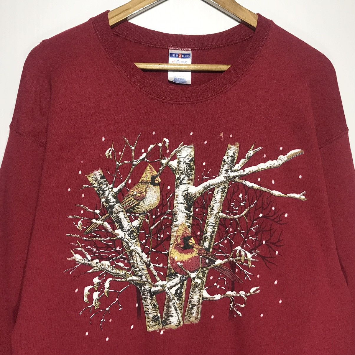 Habitat Jerzees Tag Bird Animal Printed Basic Sweatshirt Size US L / EU 52-54 / 3 - 2 Thumbnail