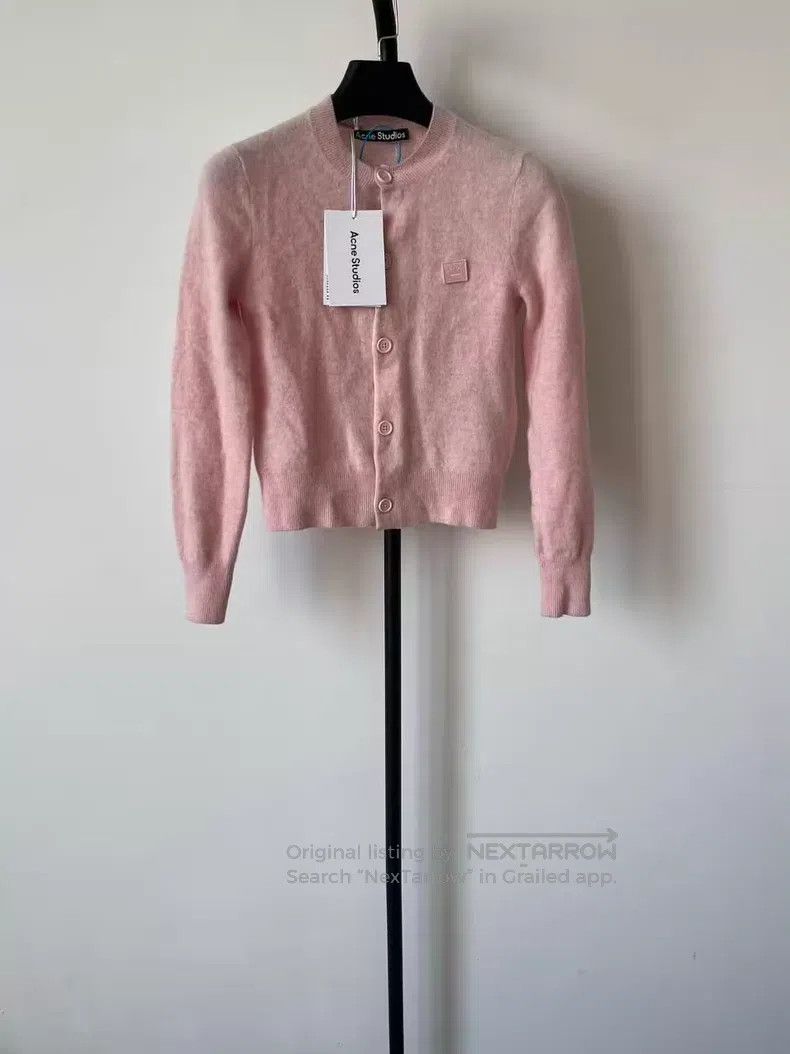 Acne Studios Acne Studios Face Expression Solid Wool Crewneck Single Bu Size XS / US 0-2 / IT 36-38 - 1 Thumbnail