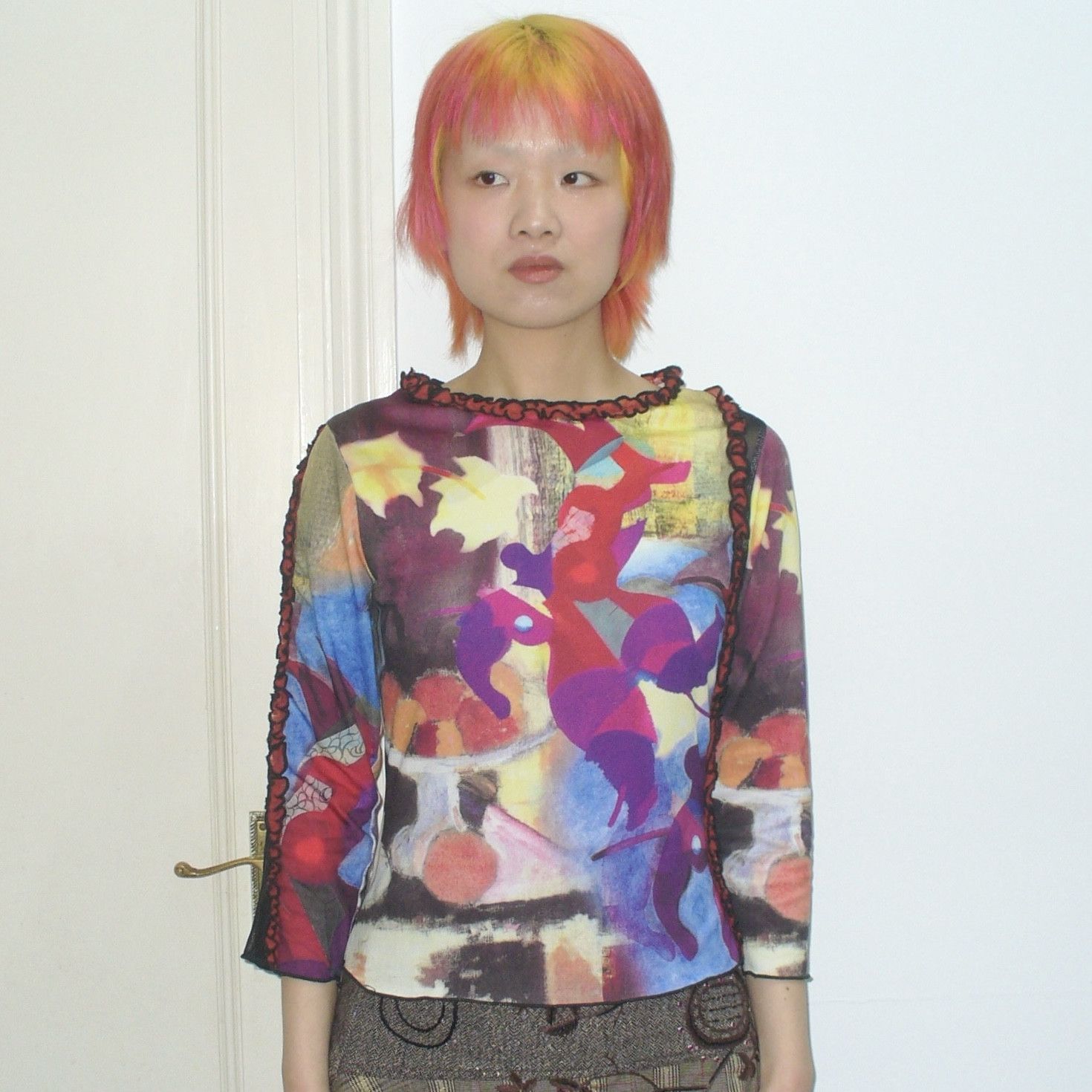 Other Made in USA vintage colourful top Size M / US 6-8 / IT 42-44 - 1 Thumbnail