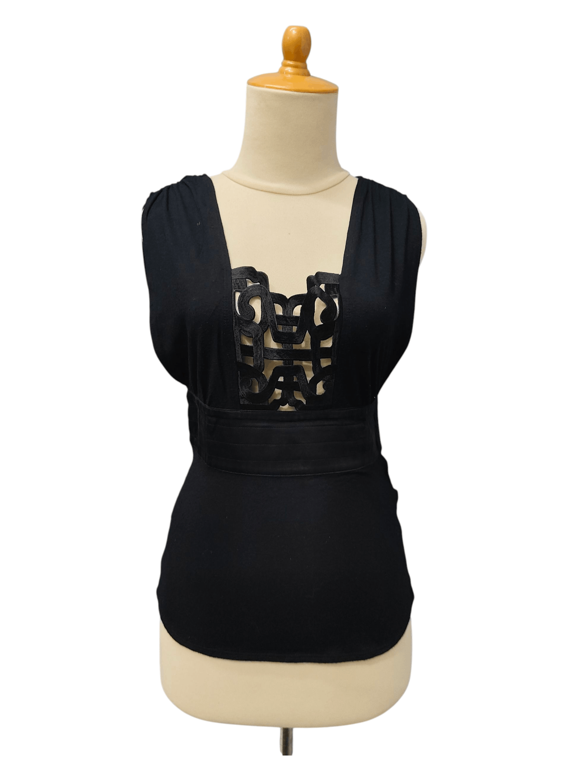 Vivienne Tam 00s Vivienne Tam- Signature Oriental Cutout Appliqué Panel Size S / US 4 / IT 40 - 1 Thumbnail