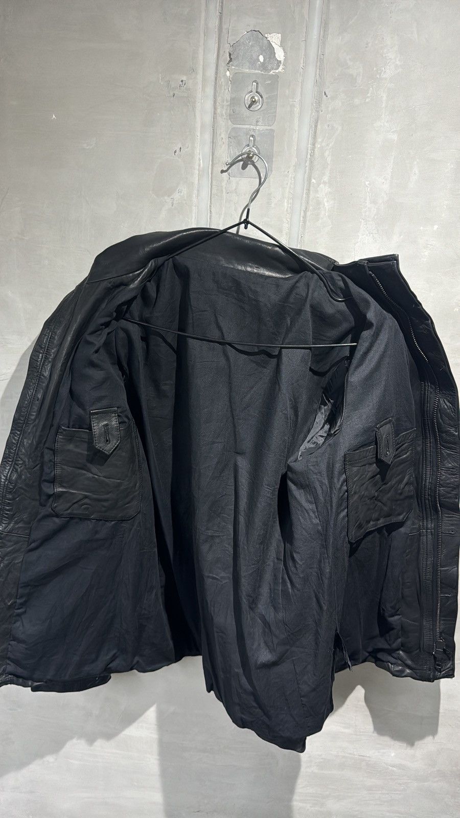 Japanese Brand Attack The Mind 7 Tactical Oxhide Leather Jacket Size US L / EU 52-54 / 3 - 10 Thumbnail