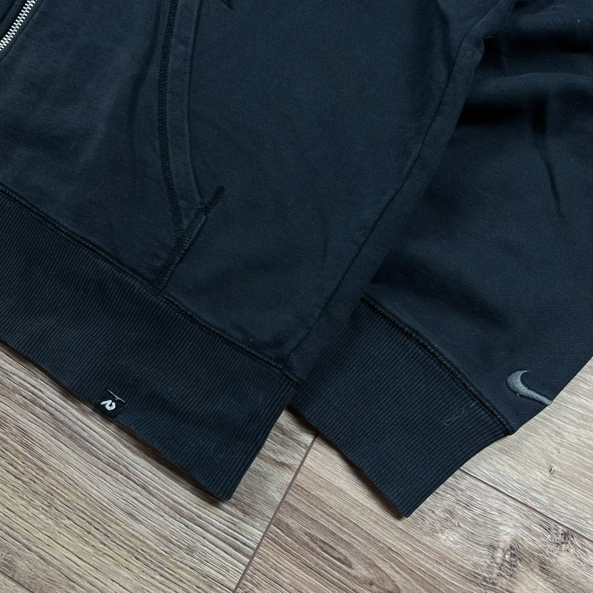 Nike 00s Nike Athletic Vintage Oversized Y2K Zip Retro Hoodie Size US XL / EU 56 / 4 - 7 Thumbnail