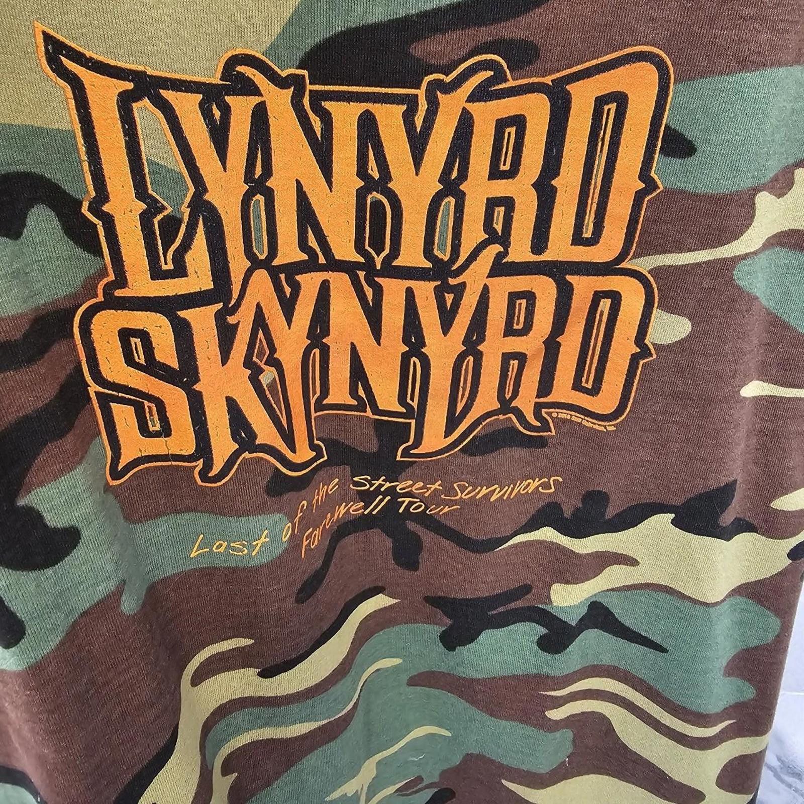 Rothco Lynyard Skynyrd Farewell Tour Camo Women's Tank Top Size XL / US 12-14 / IT 48-50 - 6 Thumbnail