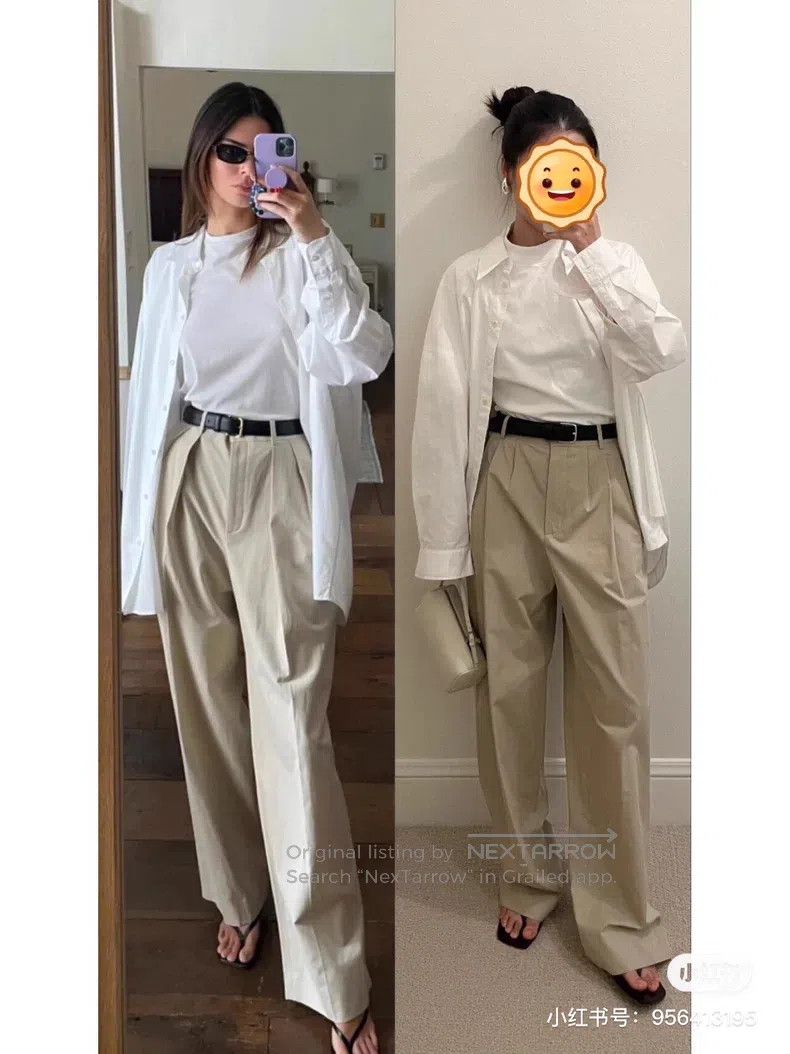 The Row The Row size s Cotton Long Pants Size 27" / US 4 / IT 40 - 6 Thumbnail