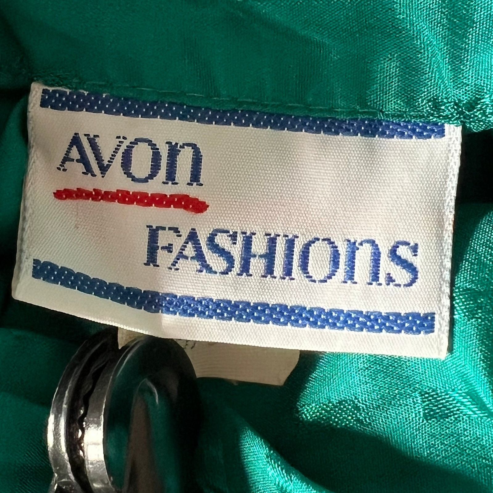 Other Avon Fashions vintage 80's green high neck blouse size 5/6 Size S / US 4 / IT 40 - 6 Thumbnail