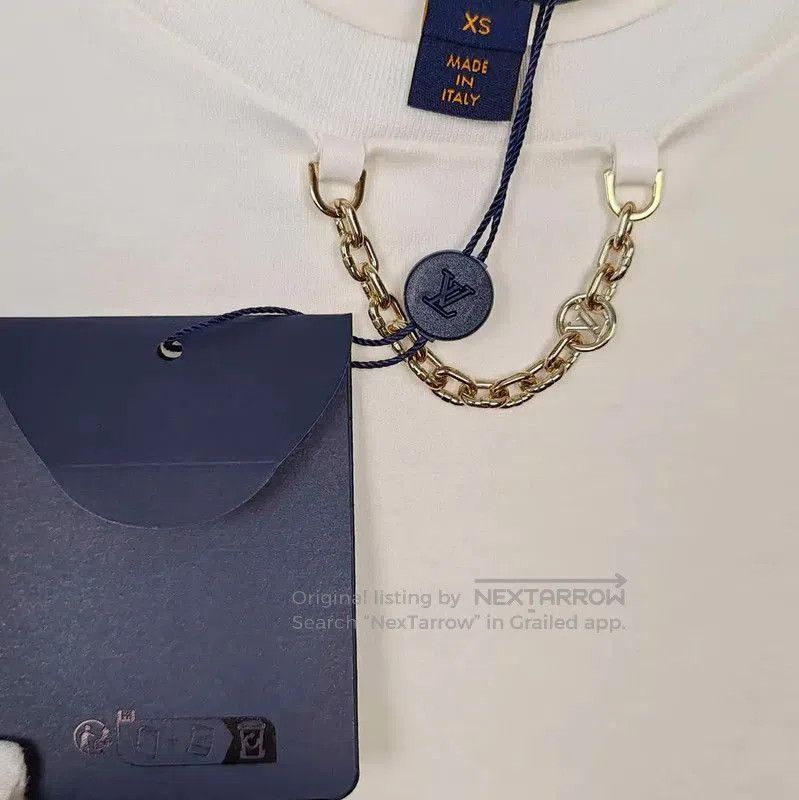 Louis Vuitton Louis Vuitton White Cotton T. Size XS / US 0-2 / IT 36-38 - 4 Thumbnail