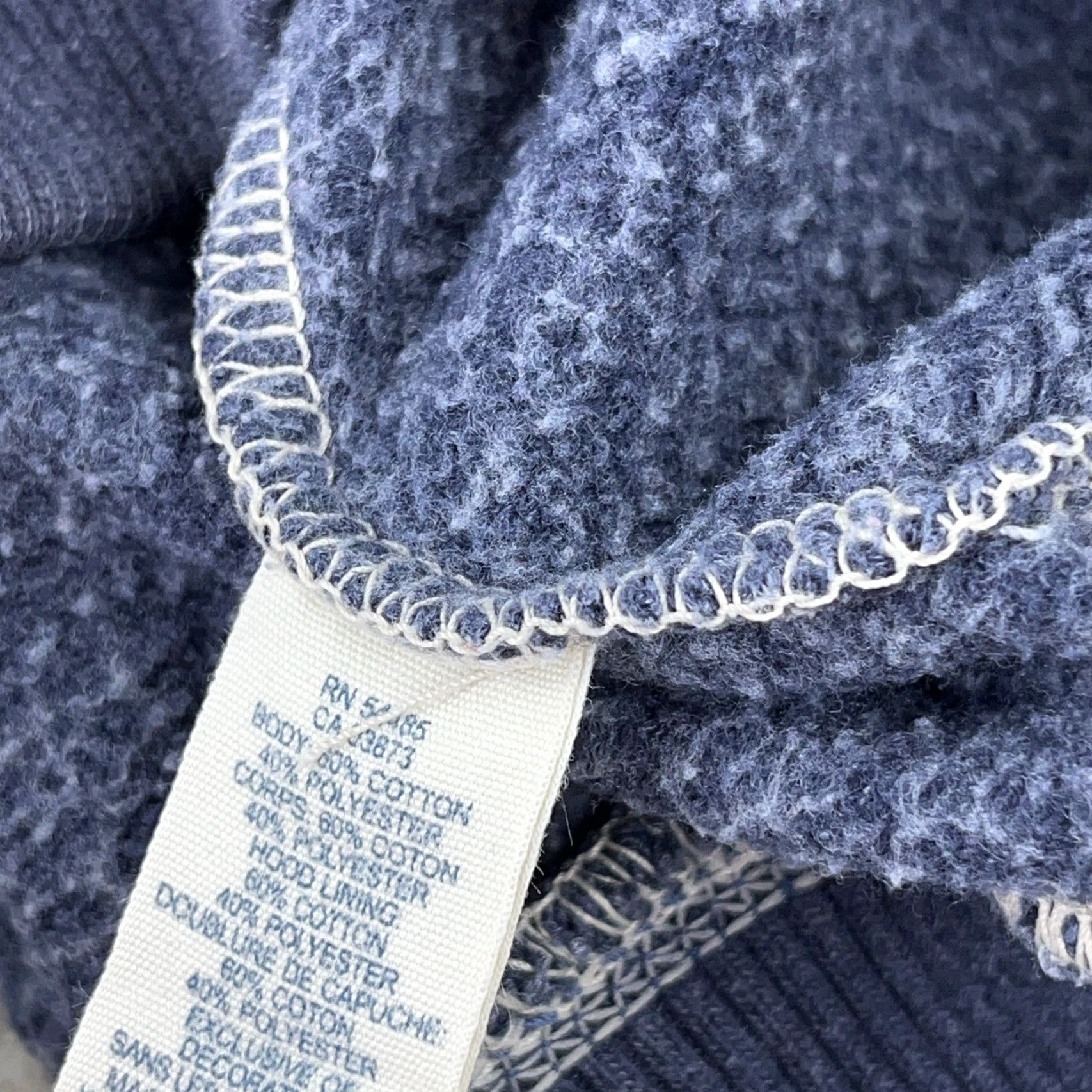 American Eagle Outfitters VINTAGE American Eagle Outfitters Hoodie Women L Blue Sun Faded Spell Out AEO 77 90s Modern Preppy Size L / US 10 / IT 46 - 5 Thumbnail