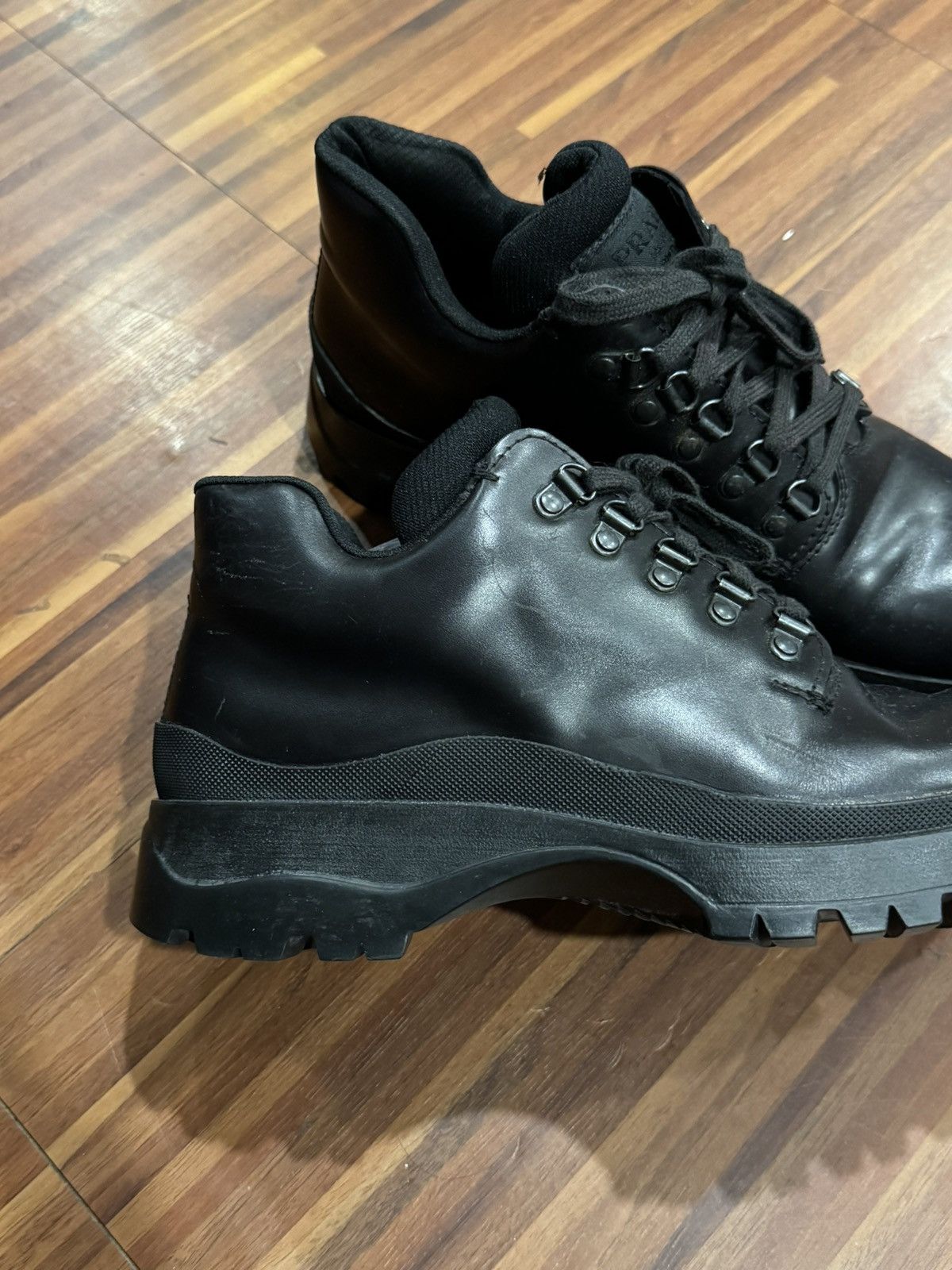 Prada Prada Derby Chunky Boots Size US 8 / EU 41 - 3 Thumbnail