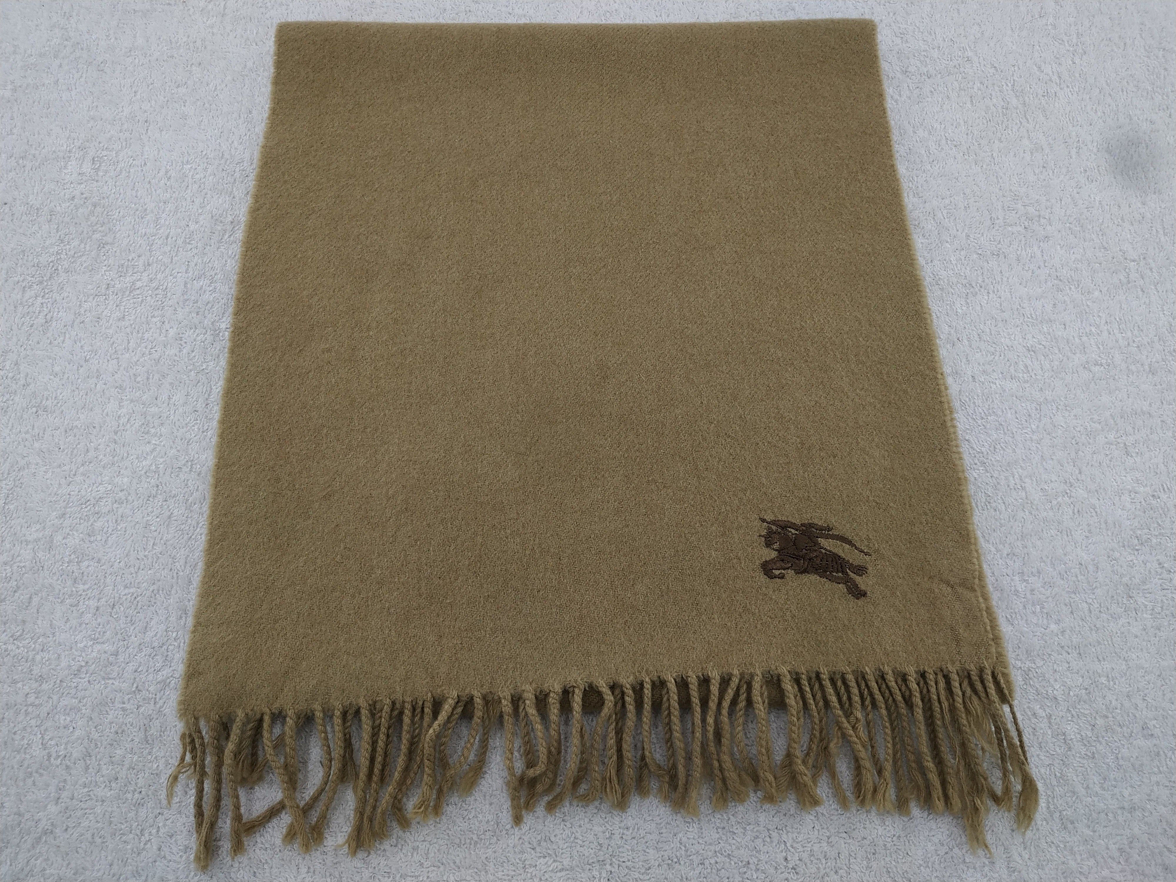 Burberry × Vintage Burberry Scarf / Muffler / Neckwear - WW390 Size ONE SIZE - 2 Thumbnail