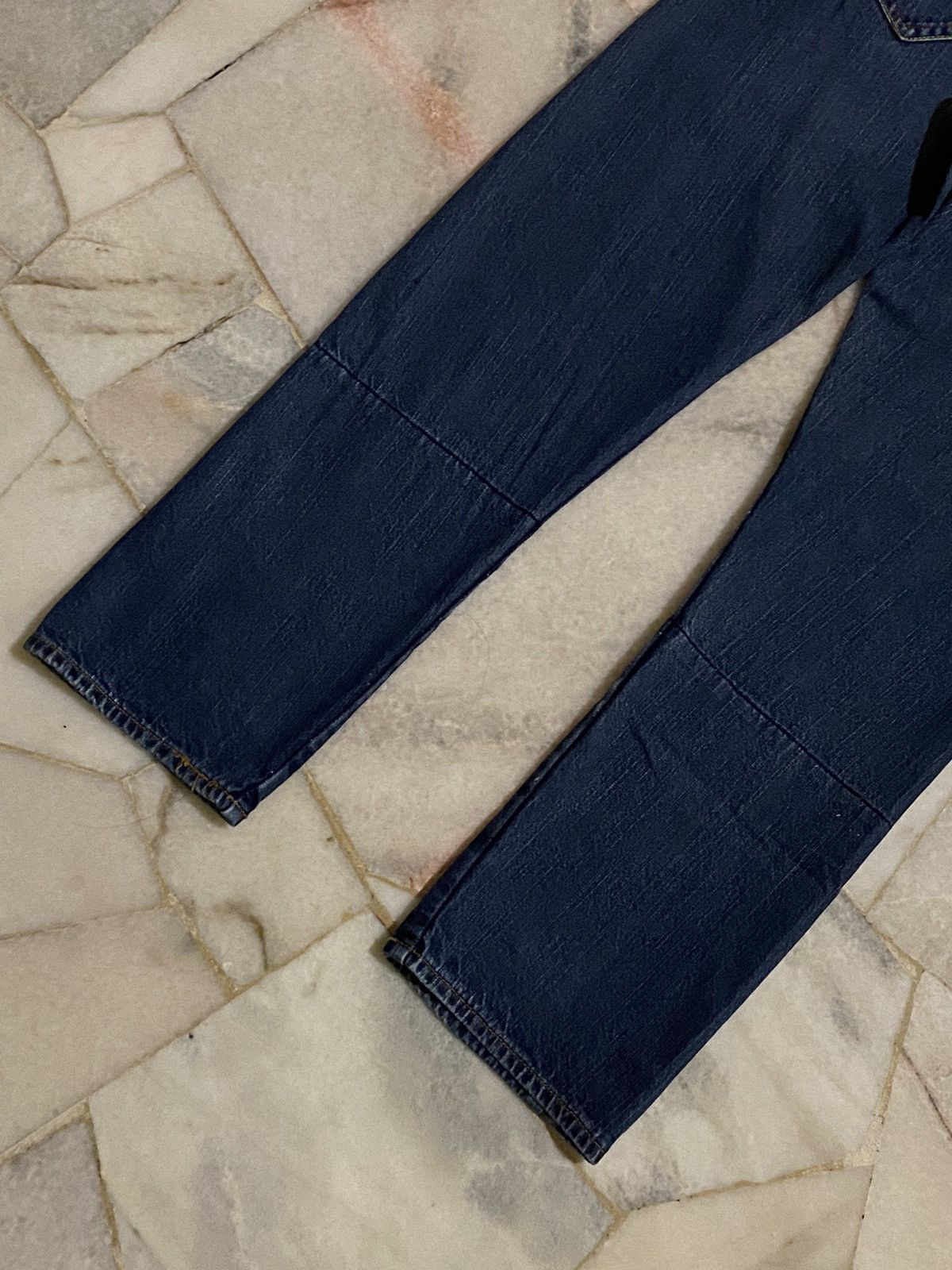 If Six Was Nine Vintage Japan Sorridere Double Waist Punk Style Design Denim Size US 32 / EU 48 - 14 Thumbnail