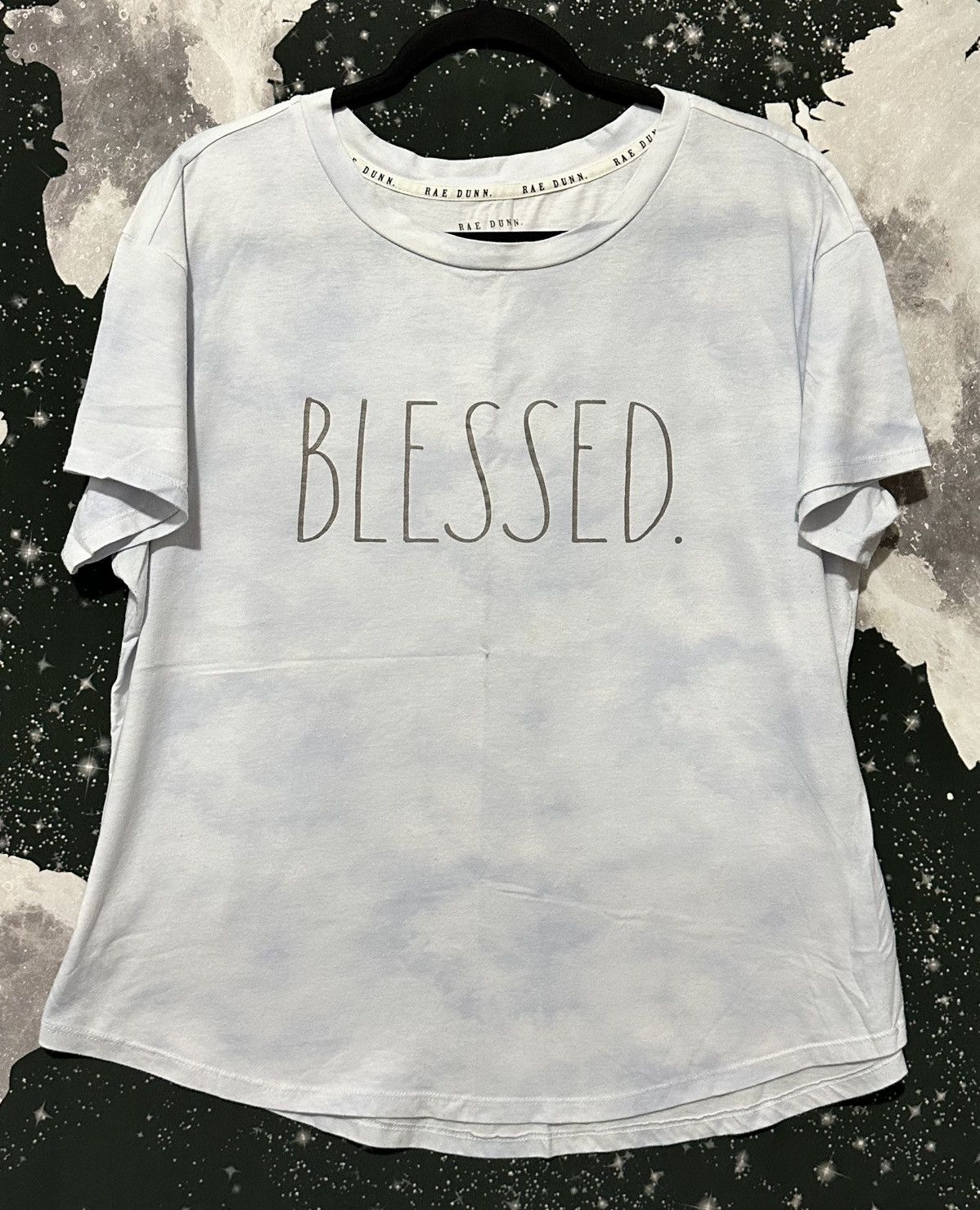 Other Rae Dunn Womens Blessed Quite Shirt Size XXL / US 16-18 / IT 52-54 - 1 Thumbnail