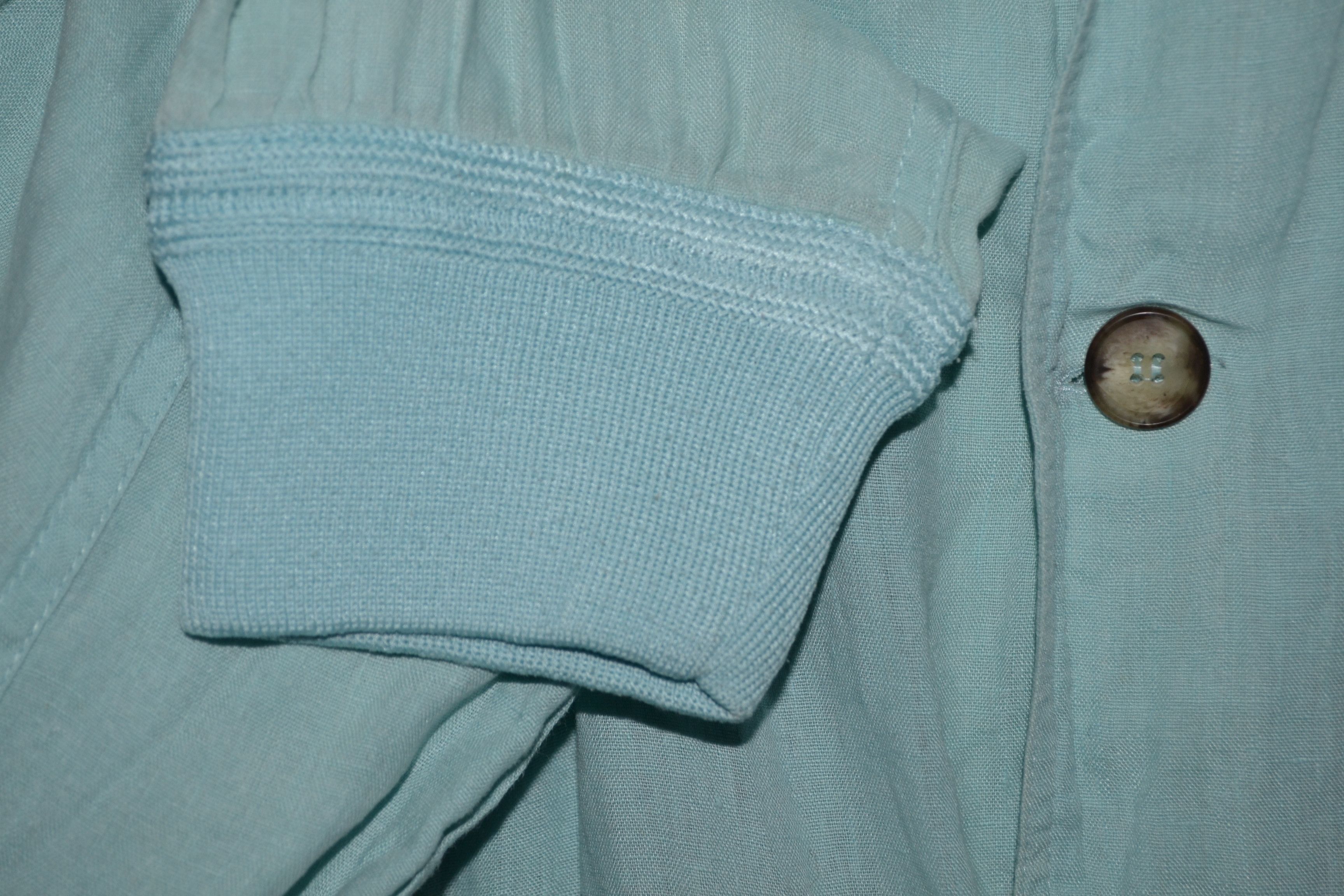 Brioni Brioni Vintage Light Blue Linen Bomber Flight Jacket XL Size US XL / EU 56 / 4 - 6 Thumbnail