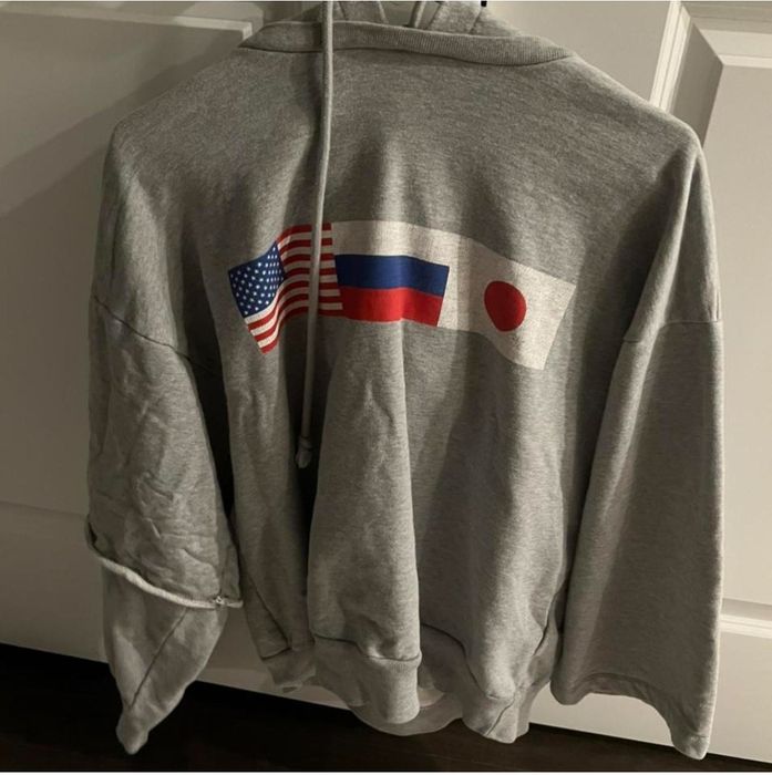 Gosha rubchinskiy flag online hoodie