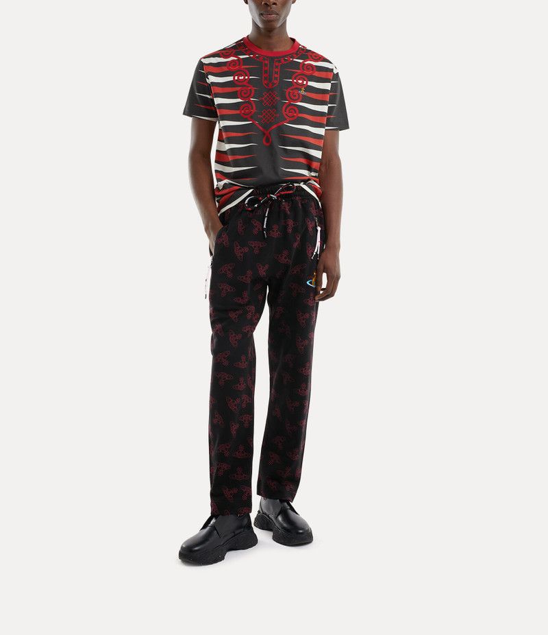 Vivienne Westwood o1srvl11e0326 Sweatpants & Joggers in Black/Red Size US 30 / EU 46 - 3 Thumbnail
