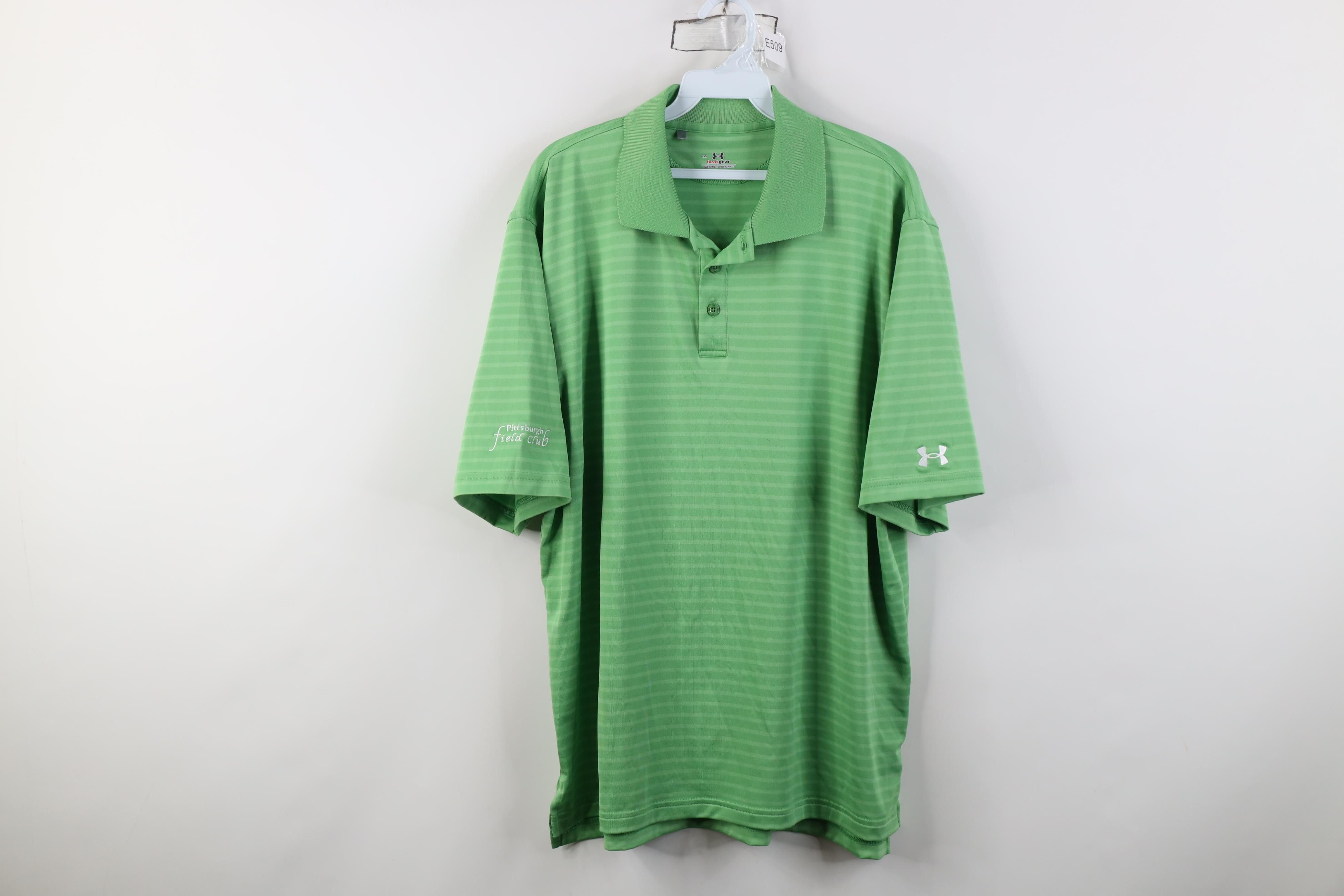 Under Armour Under Armour HeatGear Pittsburgh Field Club Golf Polo Shirt Size US L / EU 52-54 / 3 - 1 Thumbnail