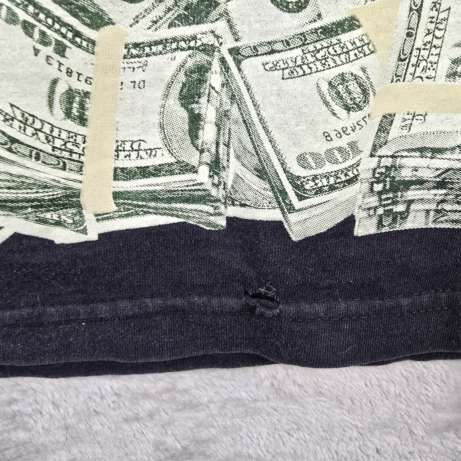 Other Vintage Hustla Money Wings Girls Shirt Size XXL Tall Y2K Size US XXL / EU 58 / 5 - 8 Thumbnail