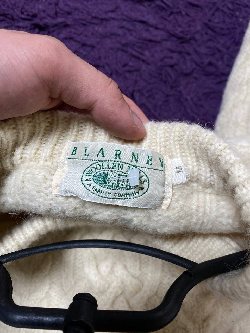 Vintage Vintage Sweaters BLARNEY white size M Y2K streetwear Size M / US 6-8 / IT 42-44 - 2 Thumbnail