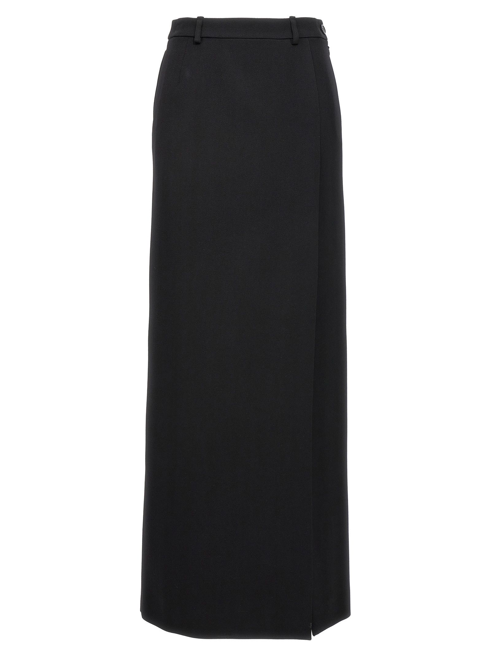 Balenciaga Long Wool Skirt Size 26" / US 2 / IT 38 - 1 Thumbnail