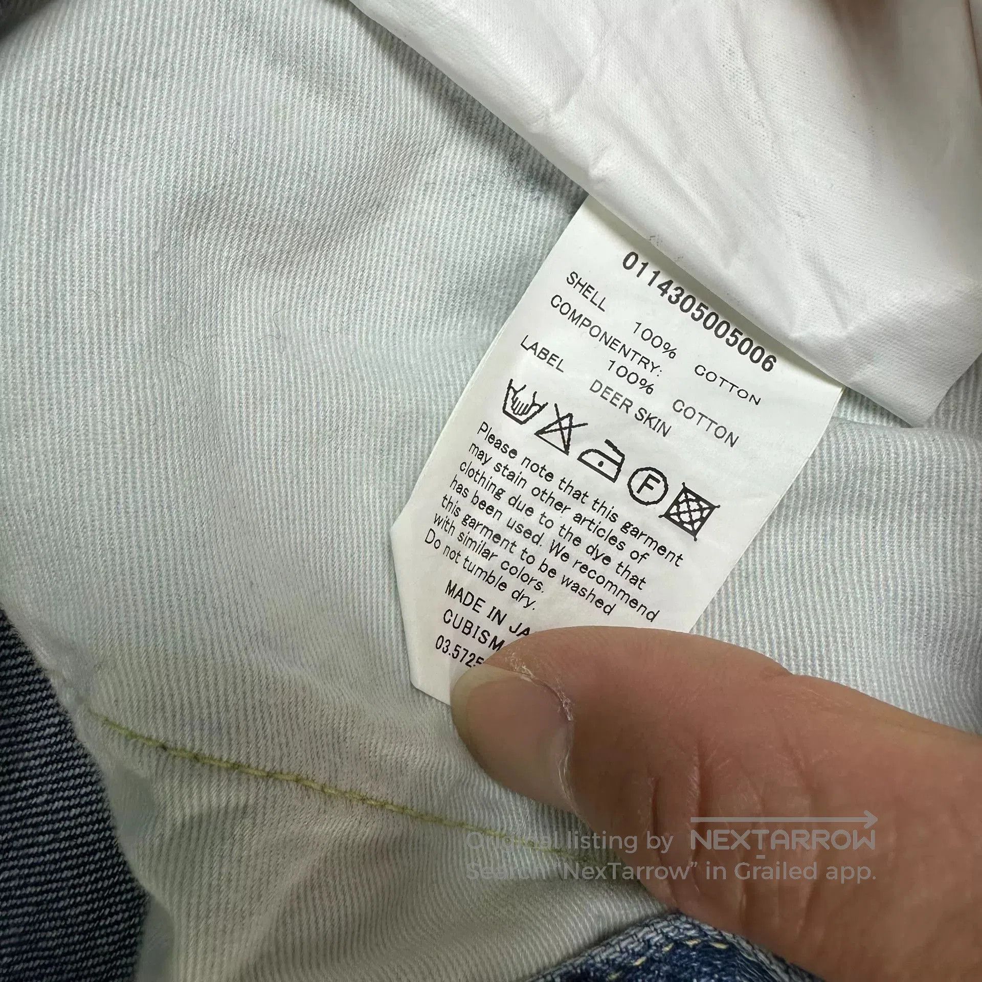 Visvim Visvim Vintage Blue Denim Jeans W34*L30. Size US 34 / EU 50 - 8 Thumbnail