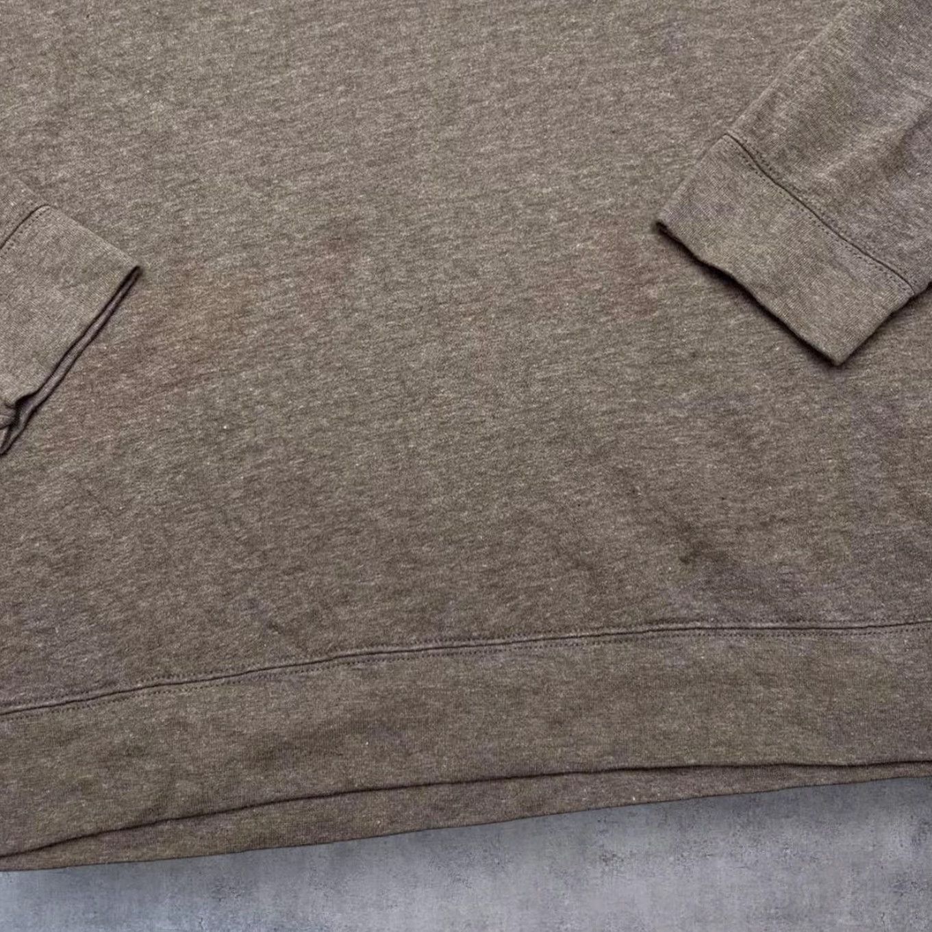 Croft & Barrow Croft & Barrow Basic Essential 1/4 Zip Pullover Collared Sweatshirt Large Men Brown Long Sleeve Pullover Size US L / EU 52-54 / 3 - 5 Thumbnail