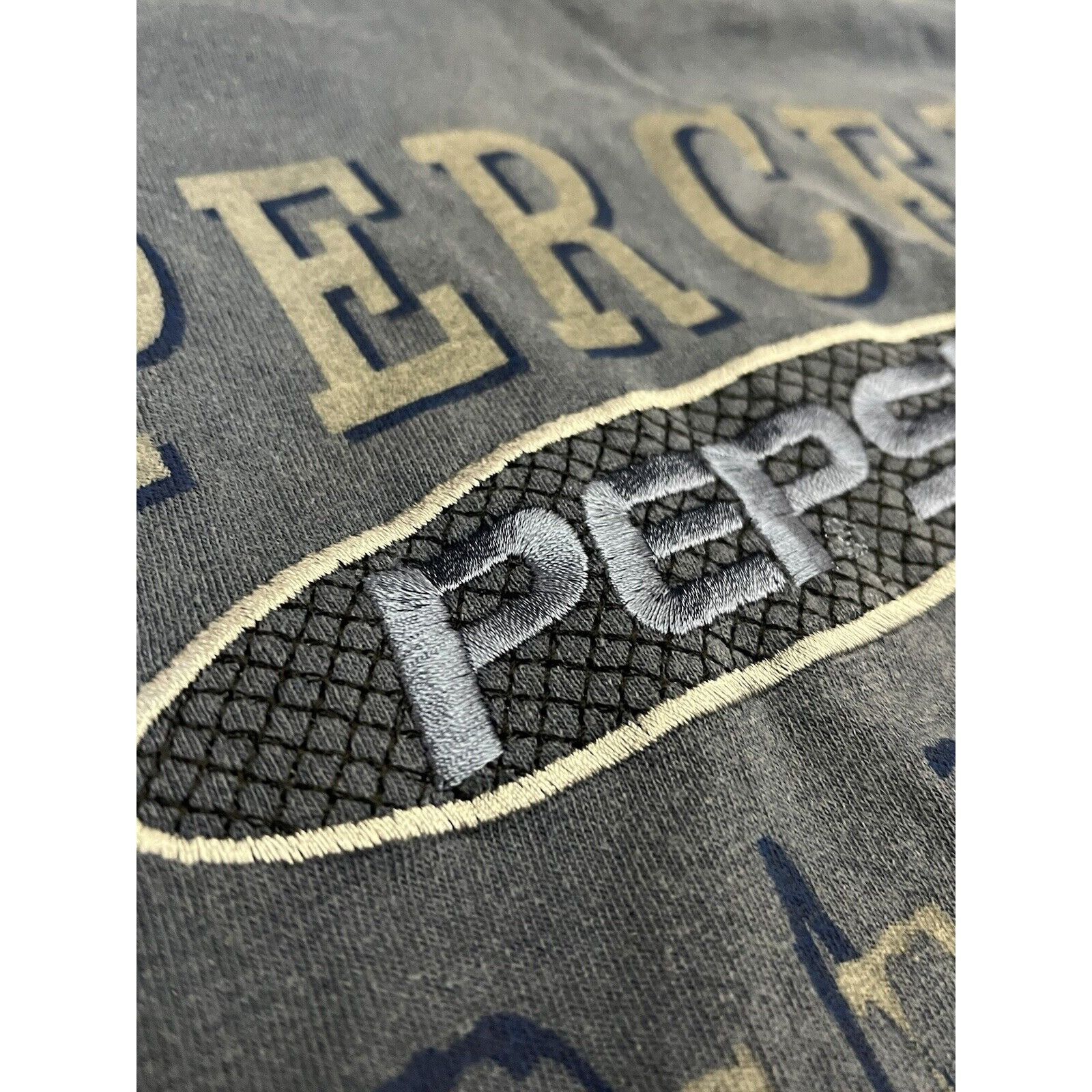 Pepsi Vintage Pepsi T Shirt 90s Made USA L / XL Blue Size US XL / EU 56 / 4 - 4 Thumbnail